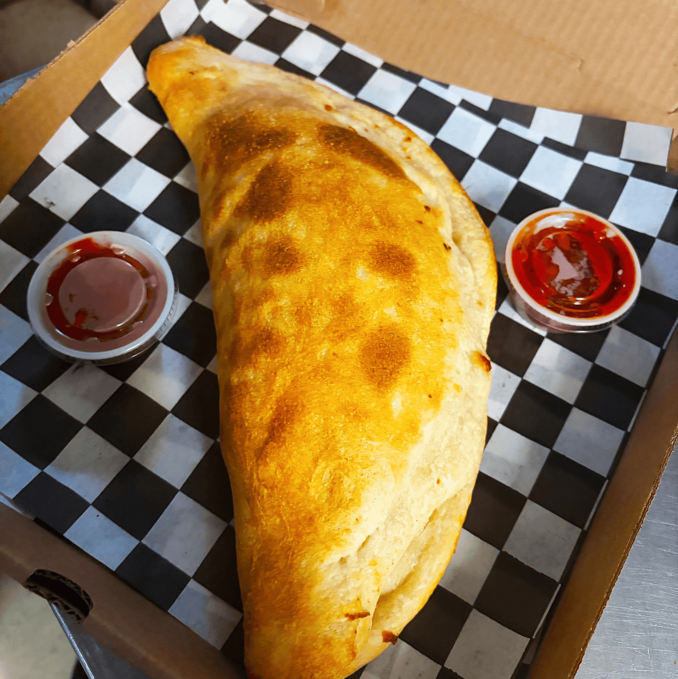 Vegetable Stromboli.