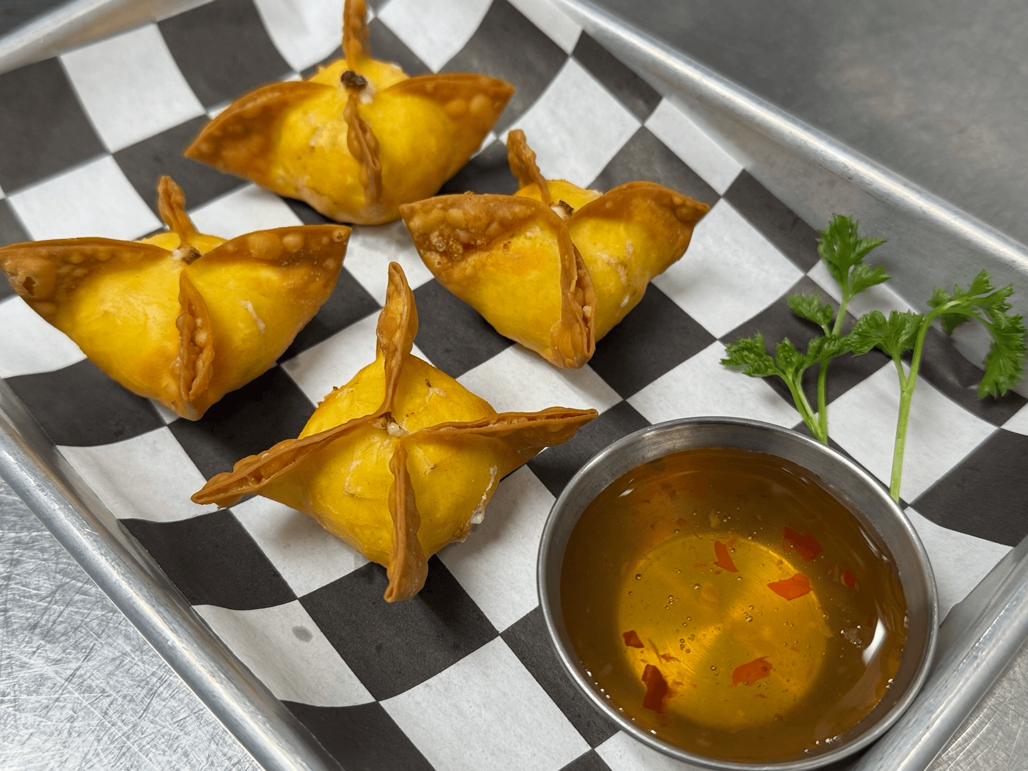 Crab Cheese Wonton (4.pcs).