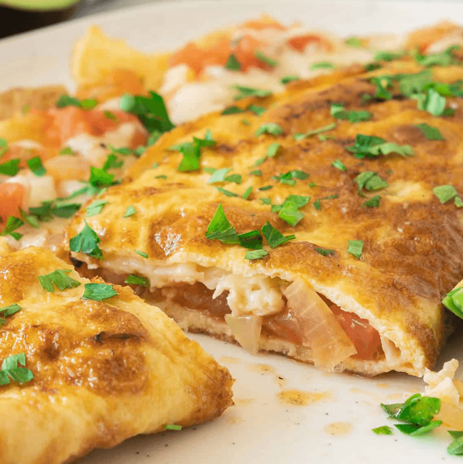 Mexican Omelet.