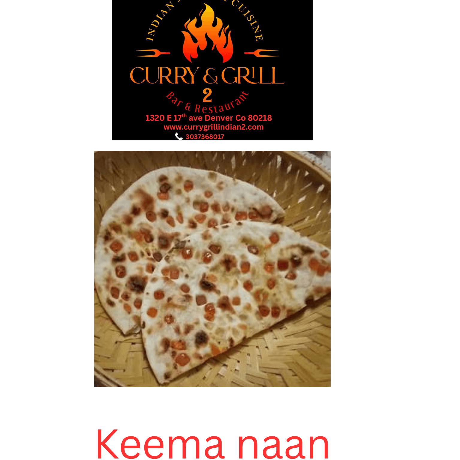 Keema Naan.
