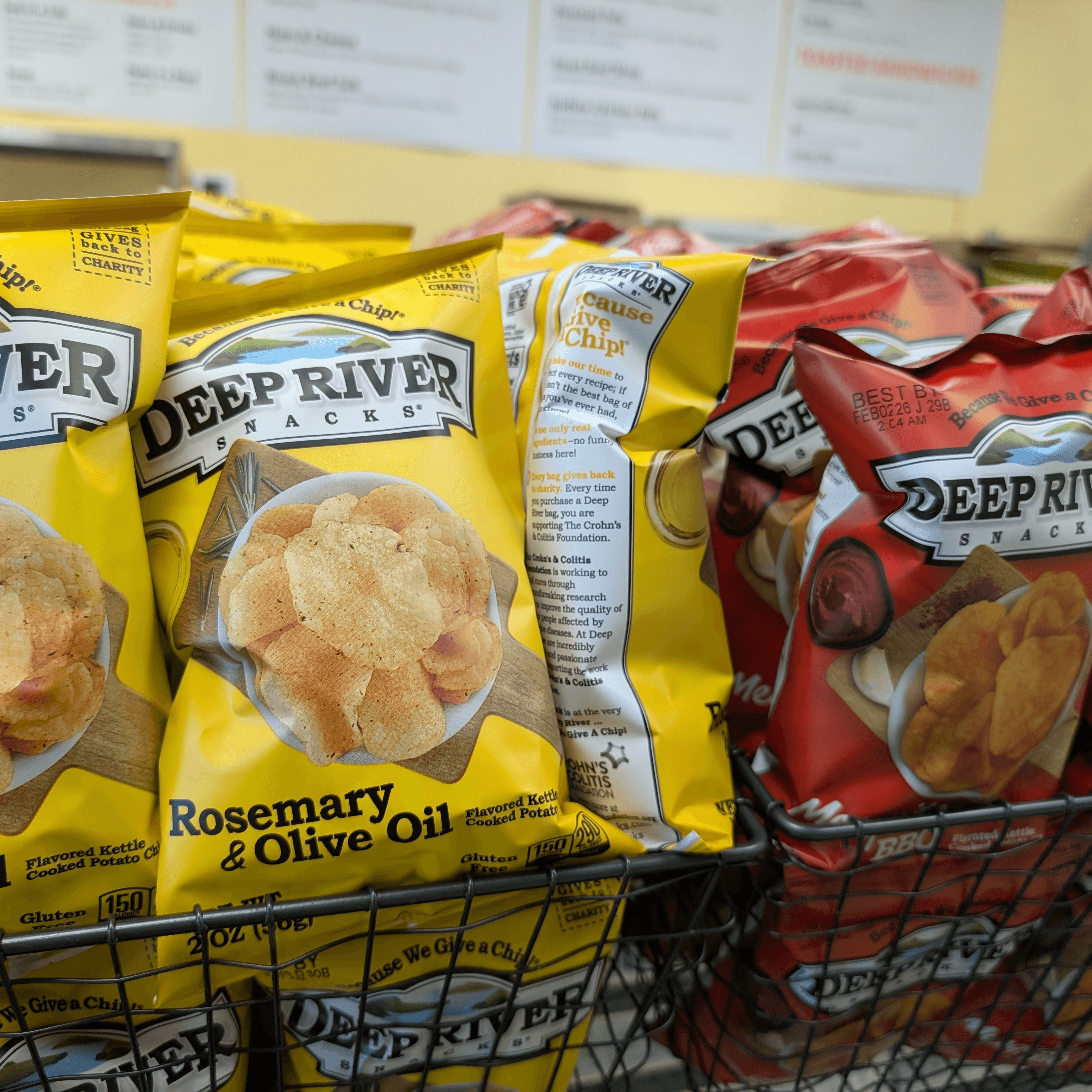 10 Bags of Assorted Chips.