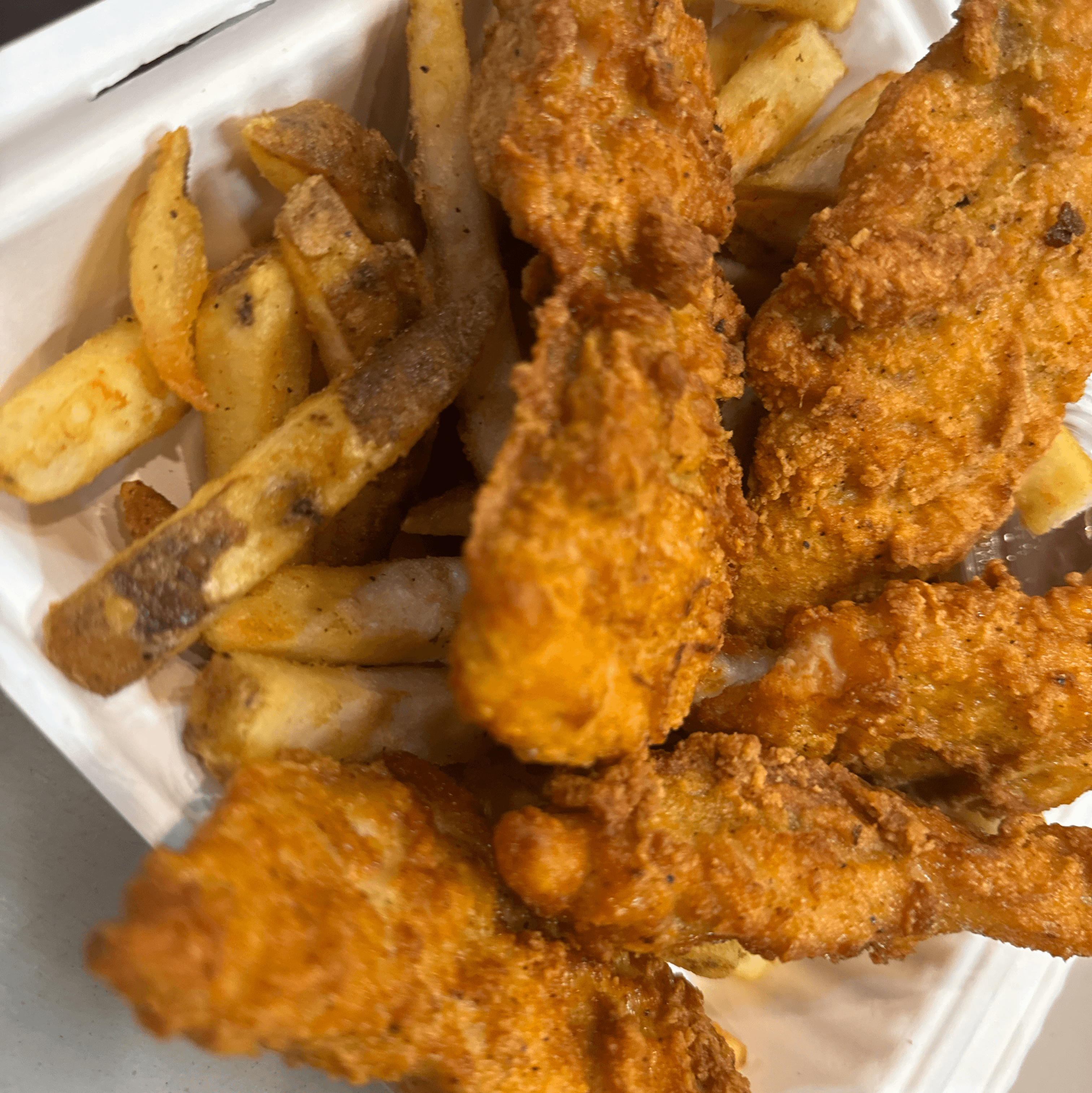 Chicken Tender Basket Platter.