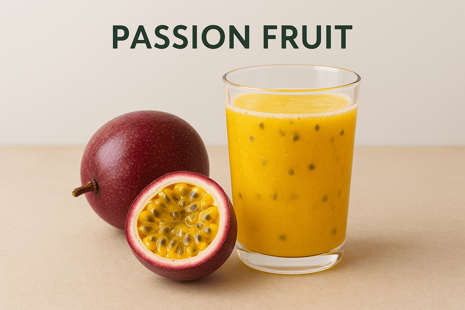 Maracuya/Passion Fruit.