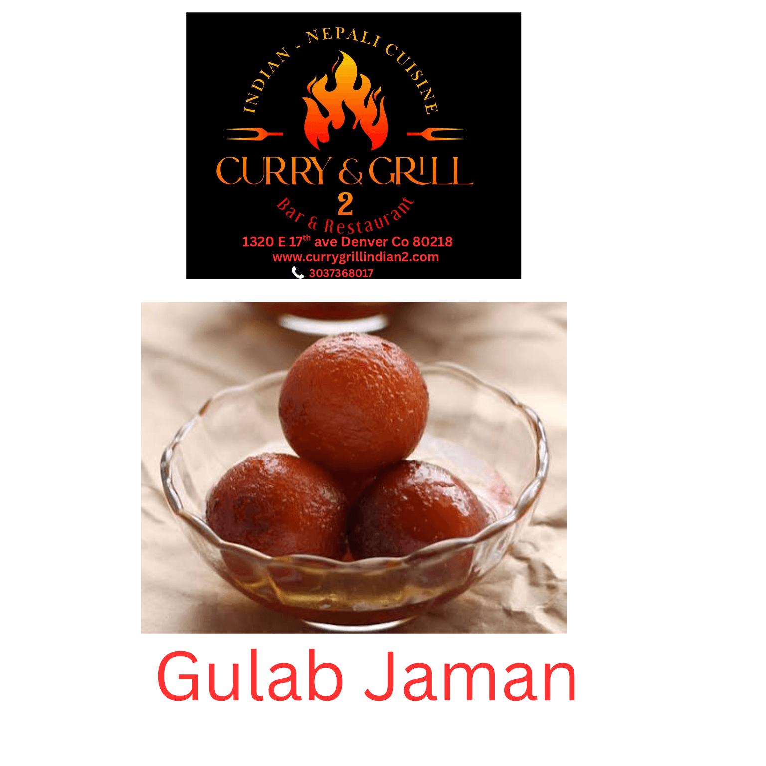 Gulab Jamun.