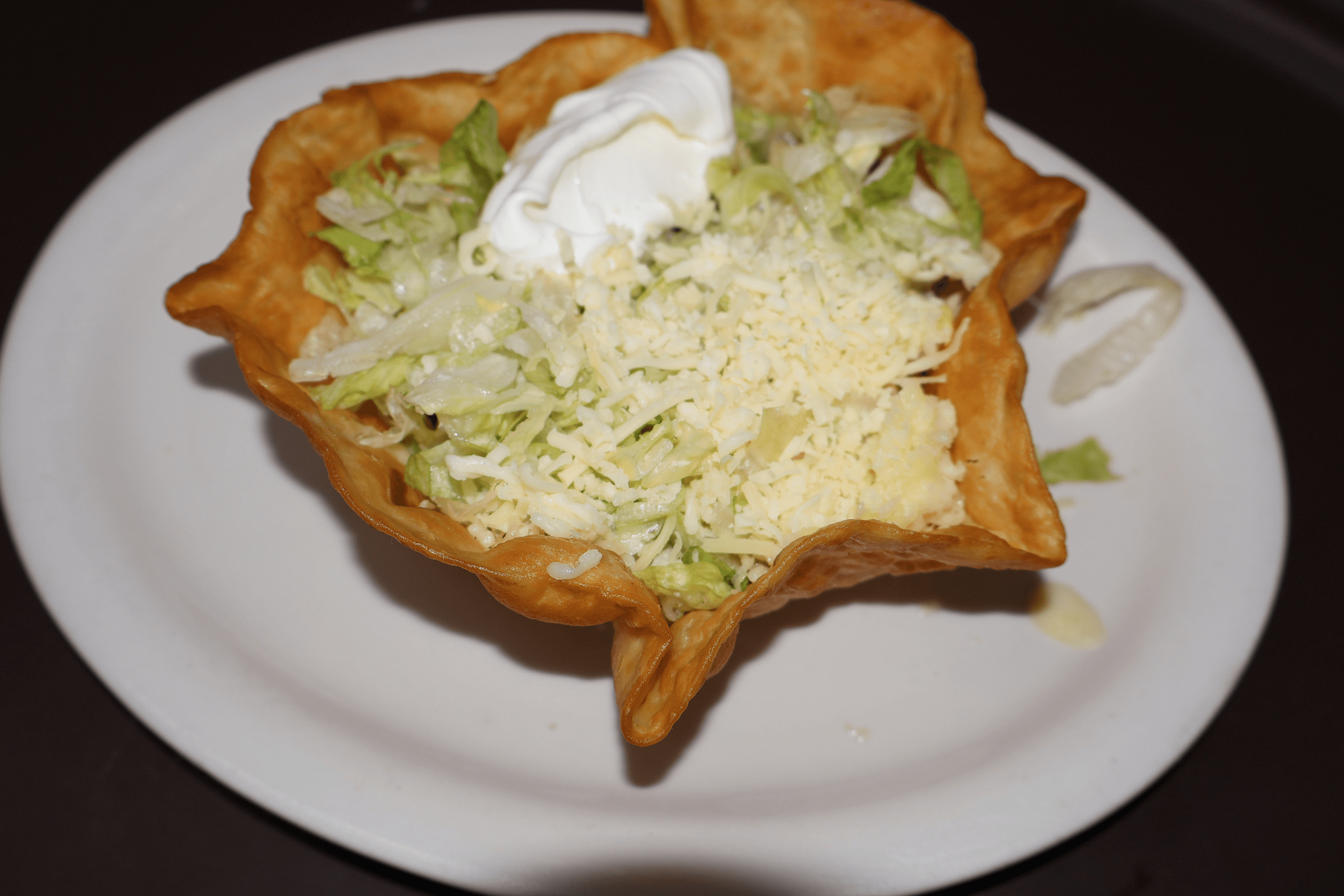 TACO SALAD LUNCH.