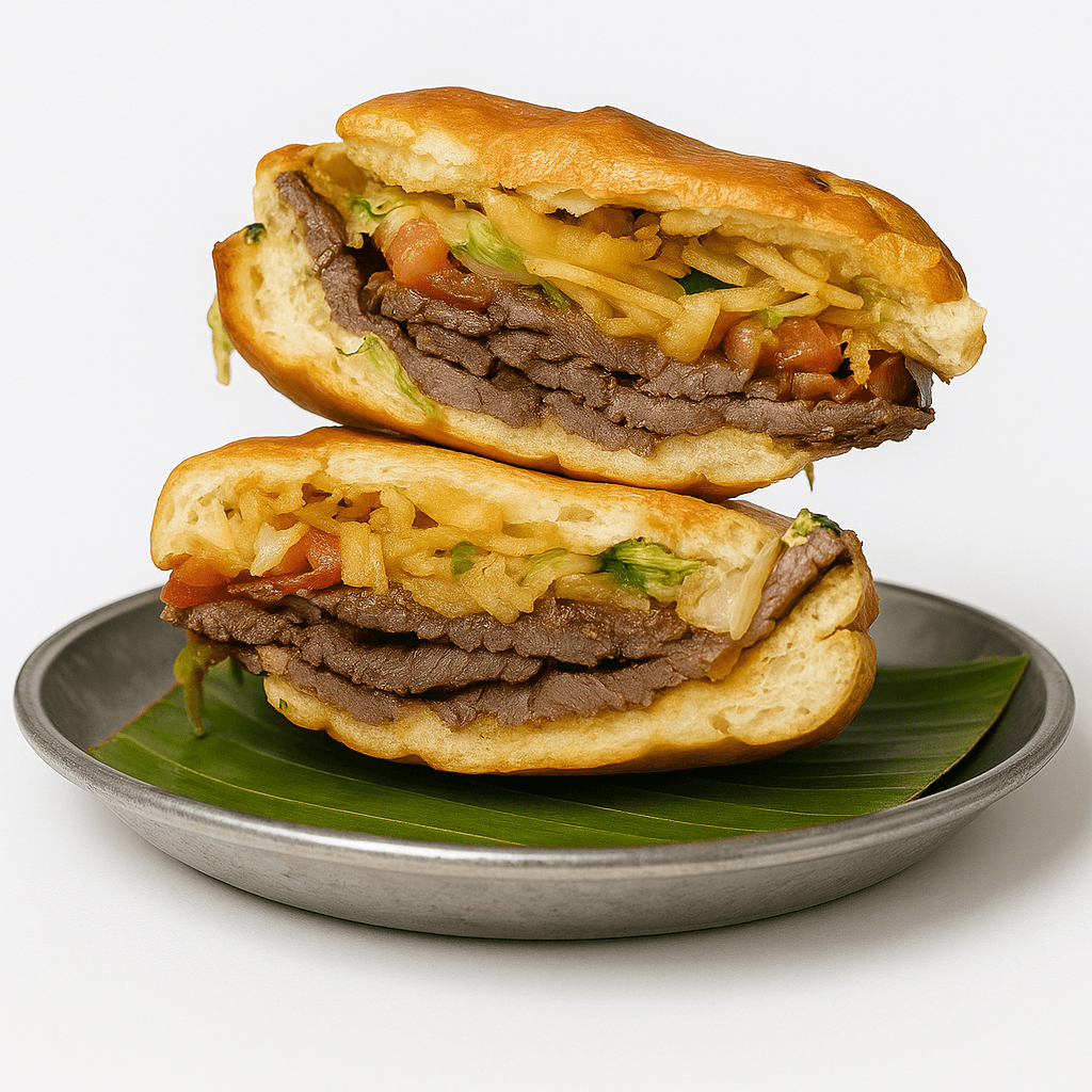 Pan Con Bistec Sandwich.