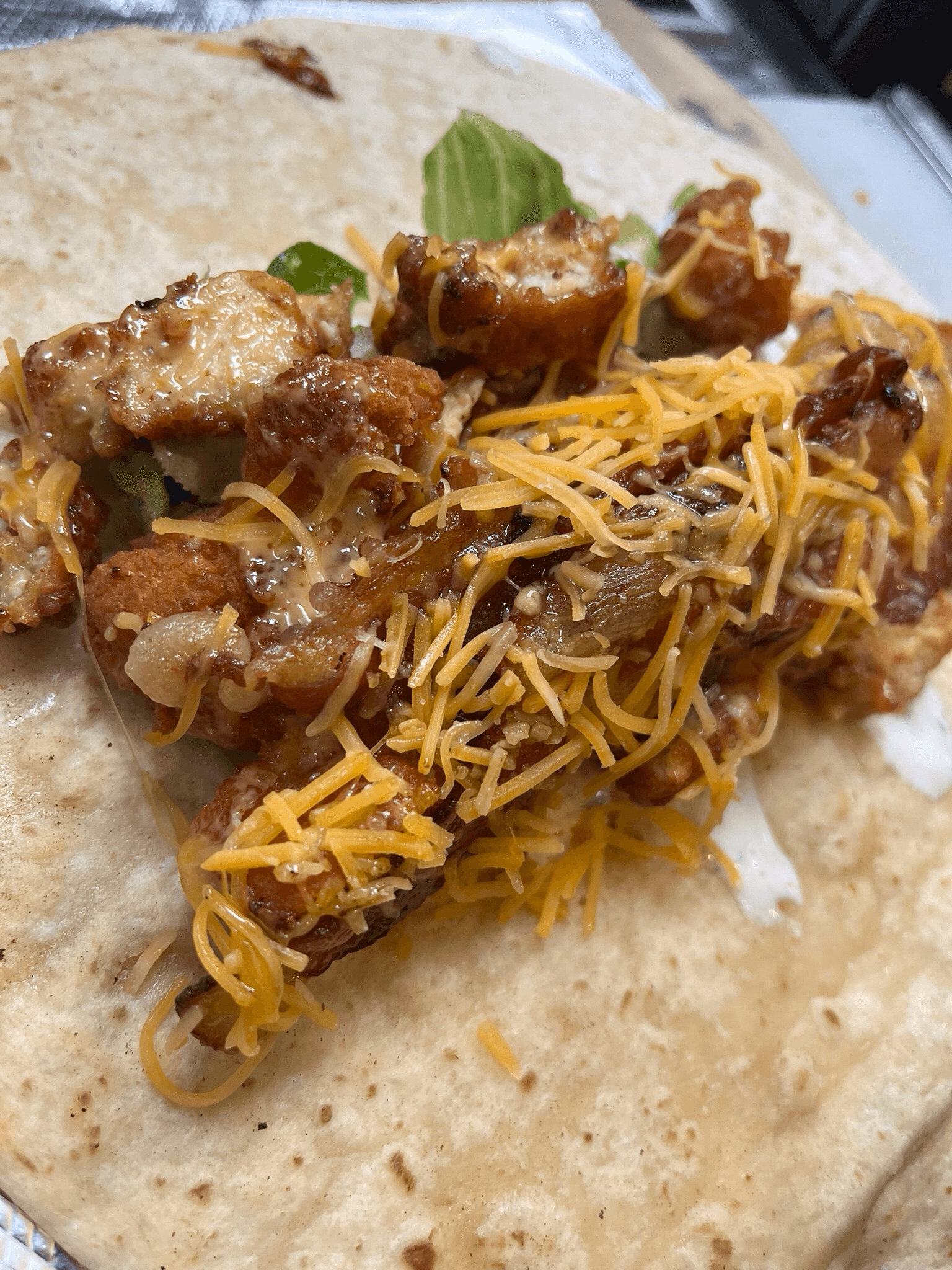 Chipotle Bacon Ranch Wrap.