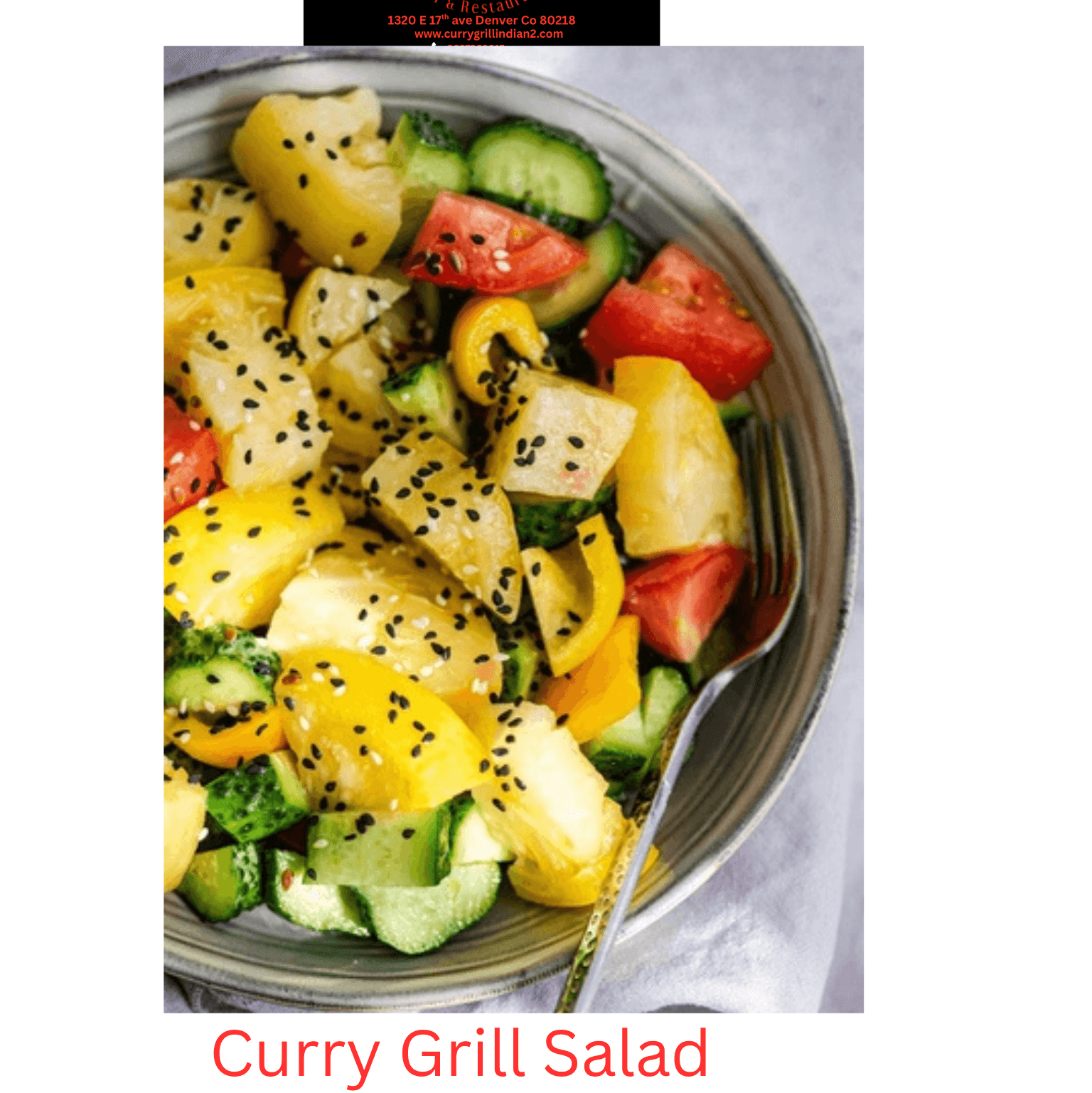 Curry and Grill Salad.