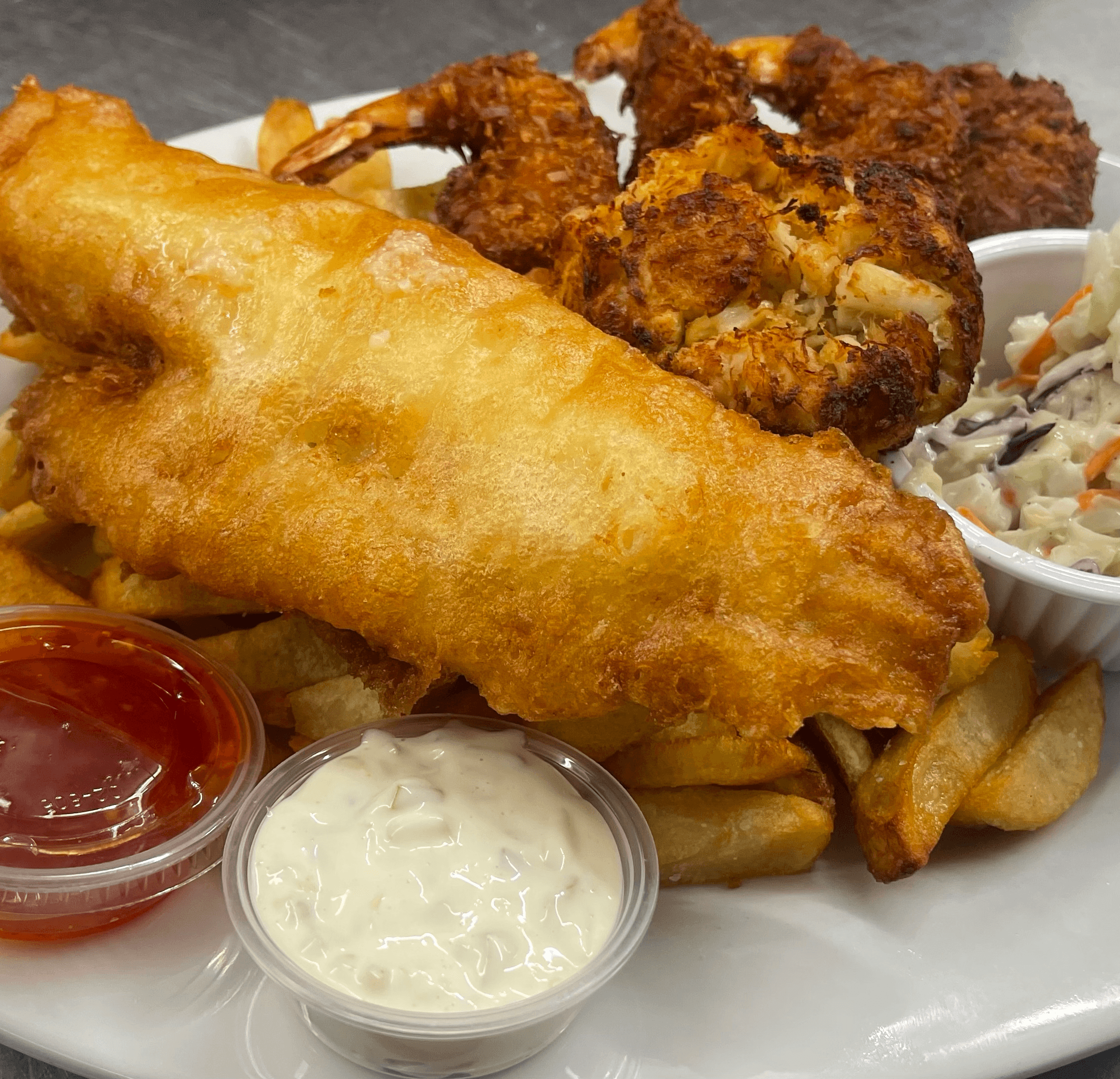 Henry VIII Seafood Platter.