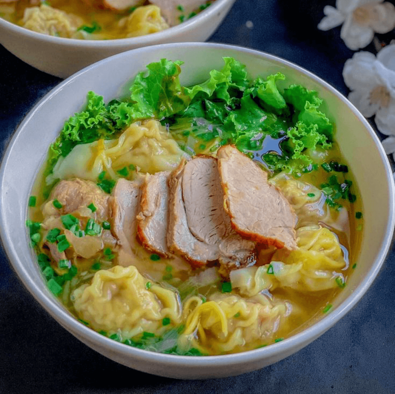 S3. Wonton & Char Siu Noodles Soup.