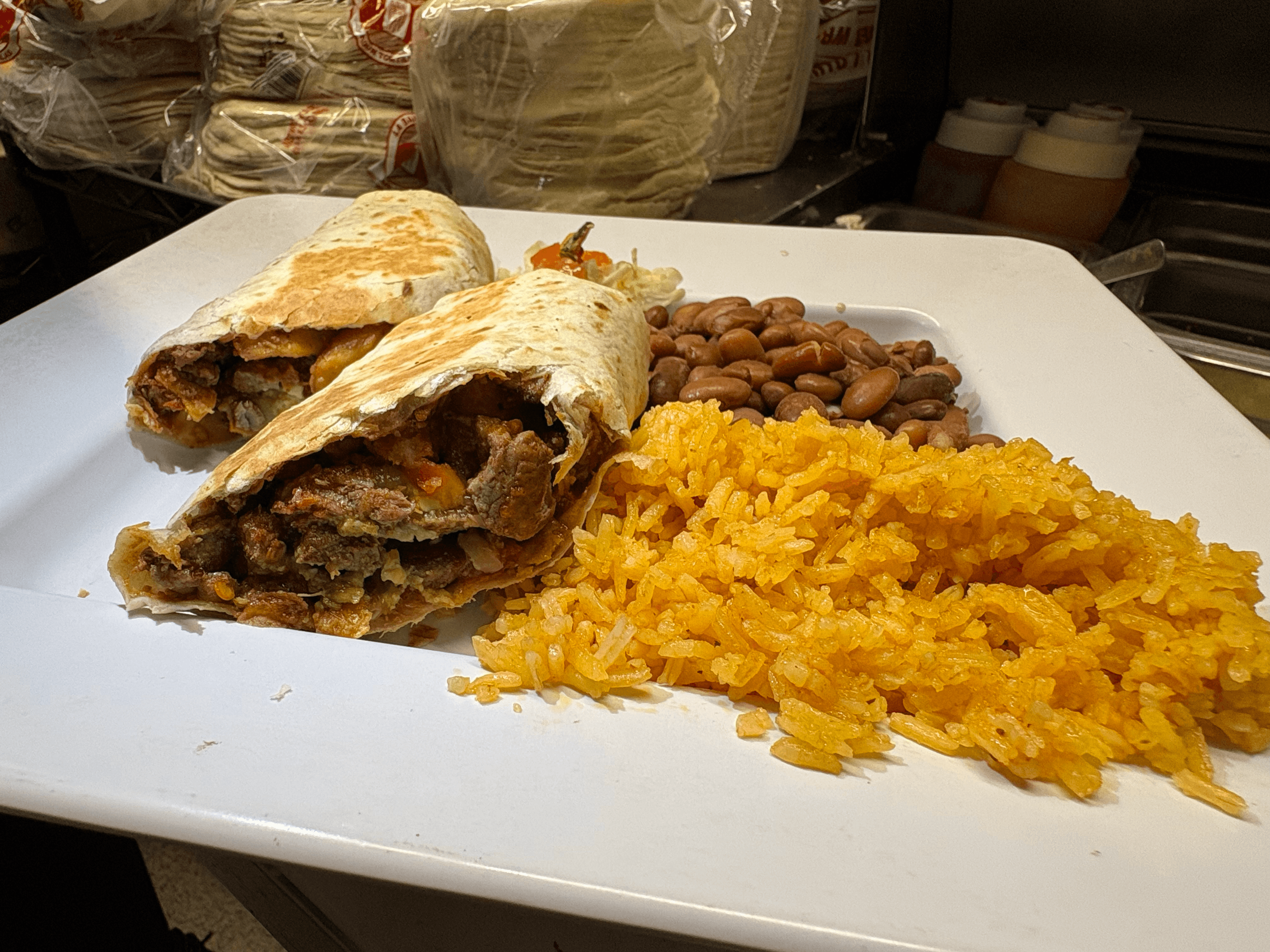 Baja California Burrito.