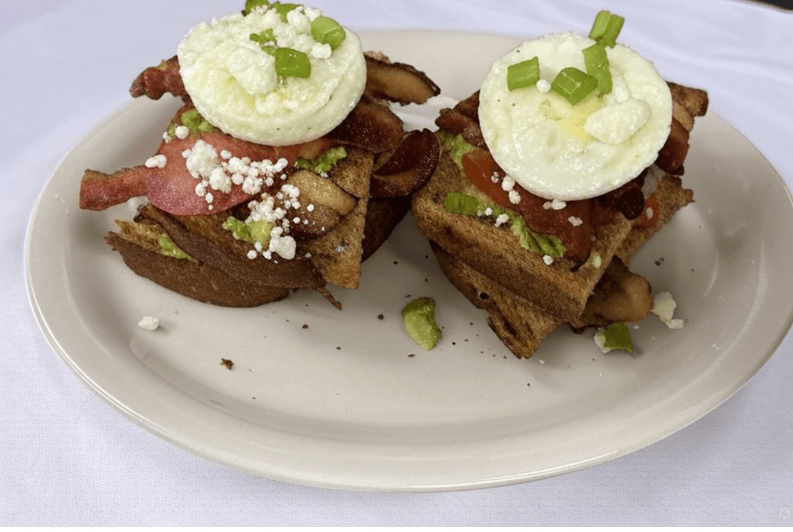 Avocado Toast Plate.