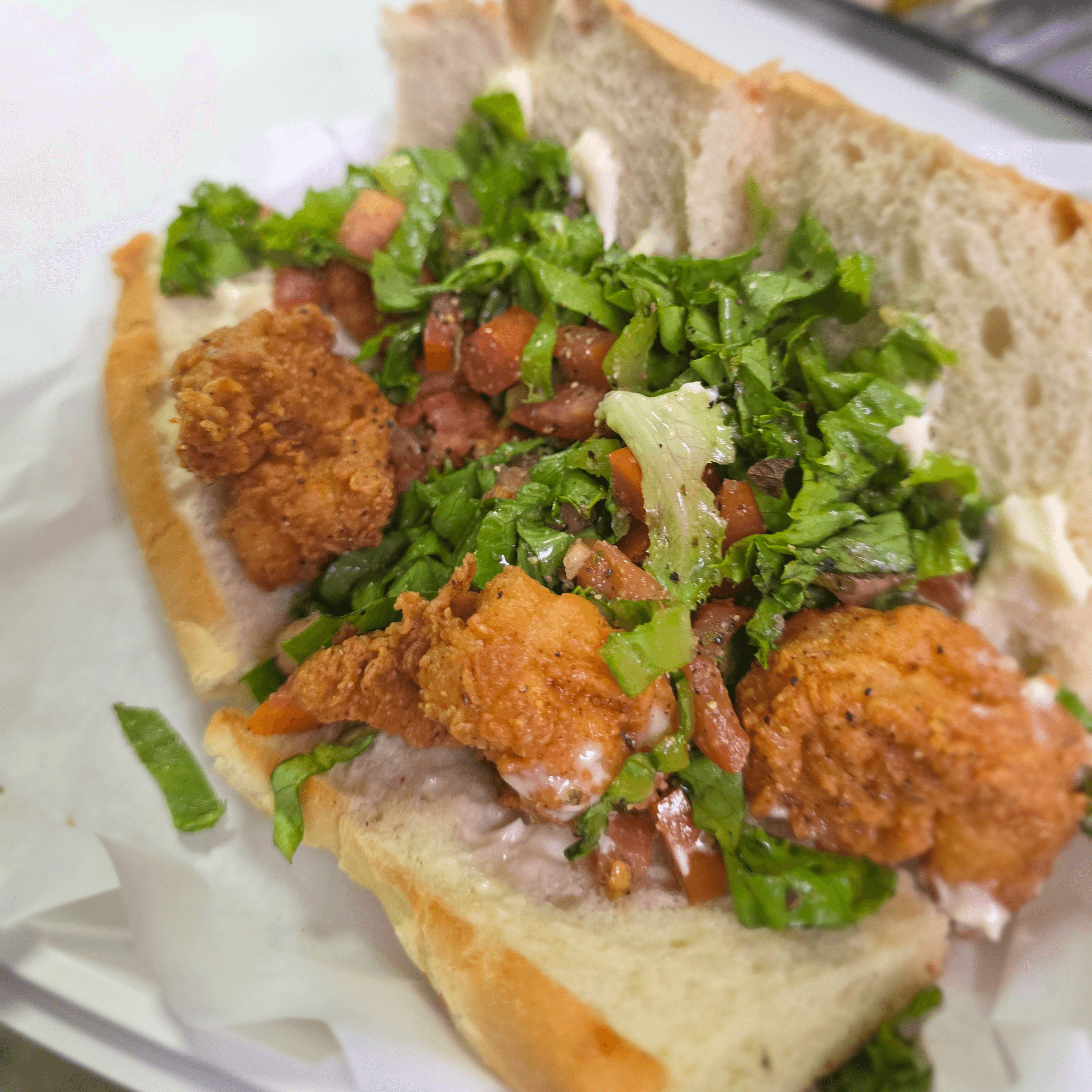 Shrimp PoBoy.