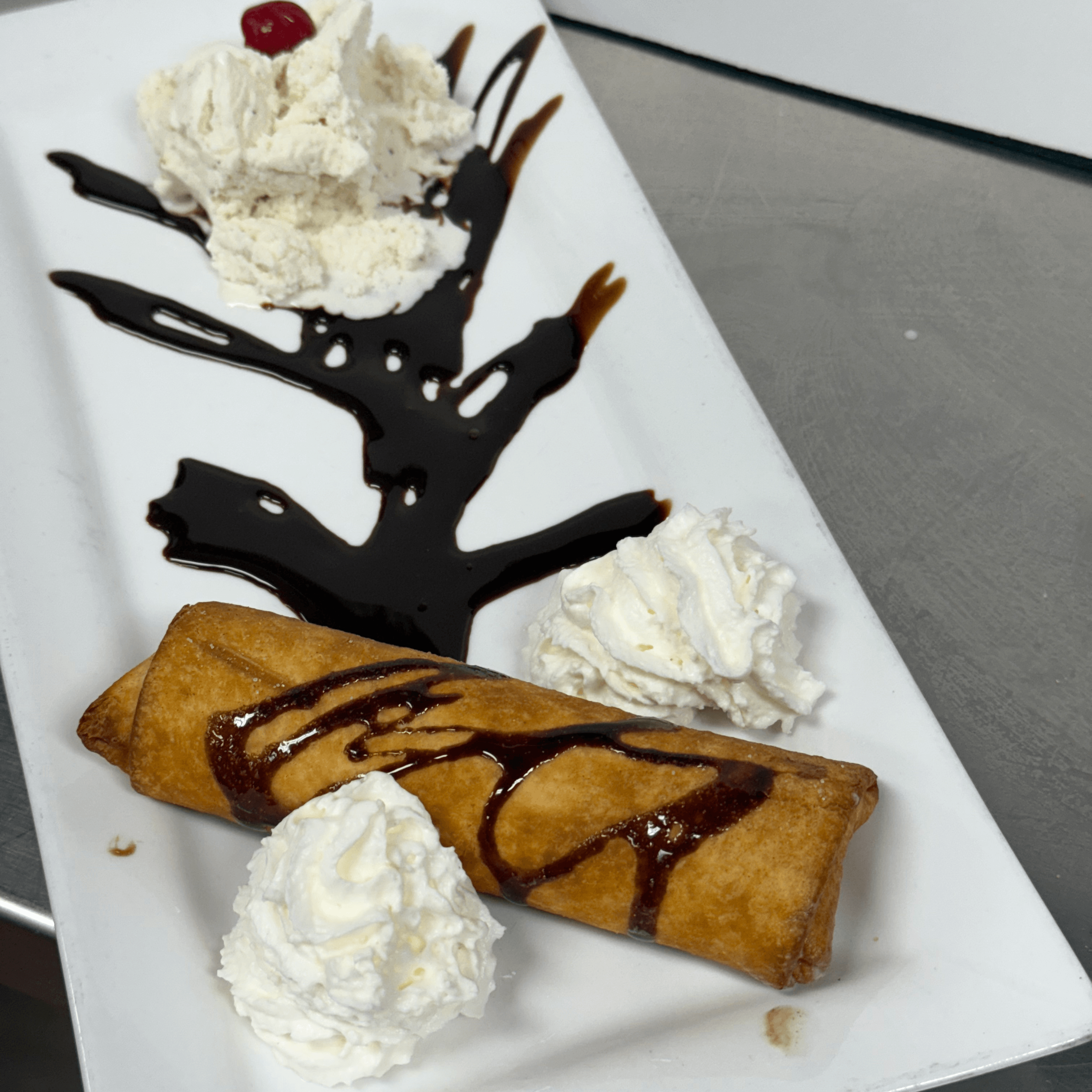 Cheesecake Chimichanga.