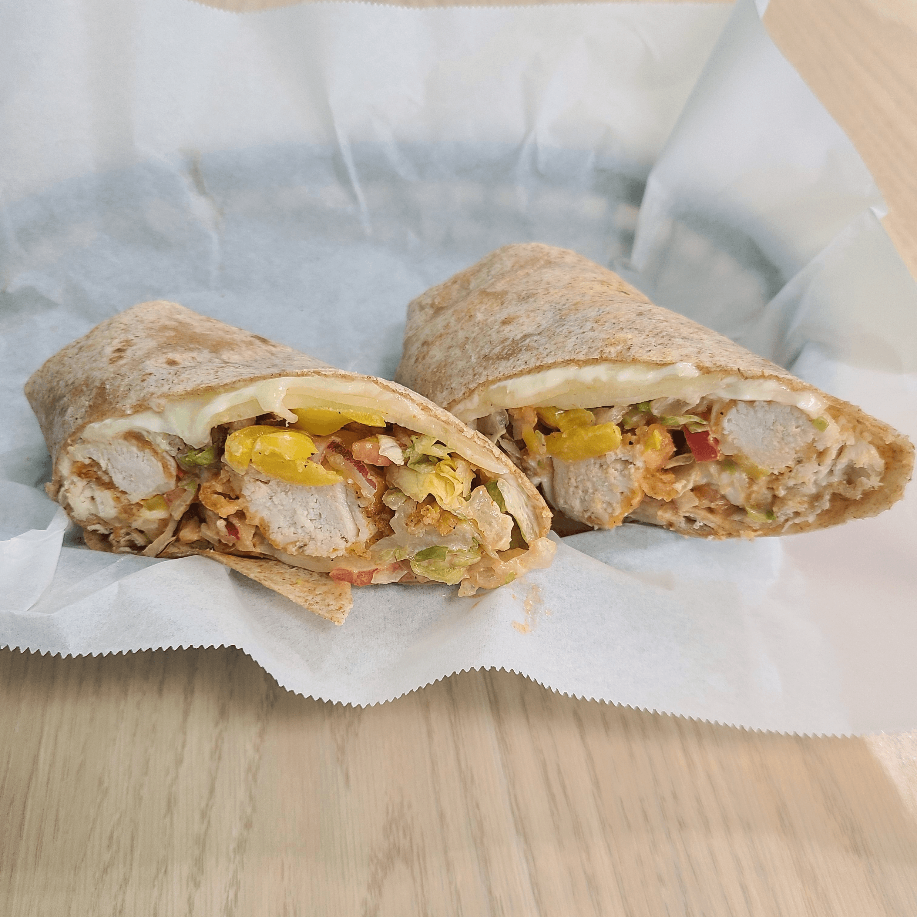Buffalo Chicken Wrap.