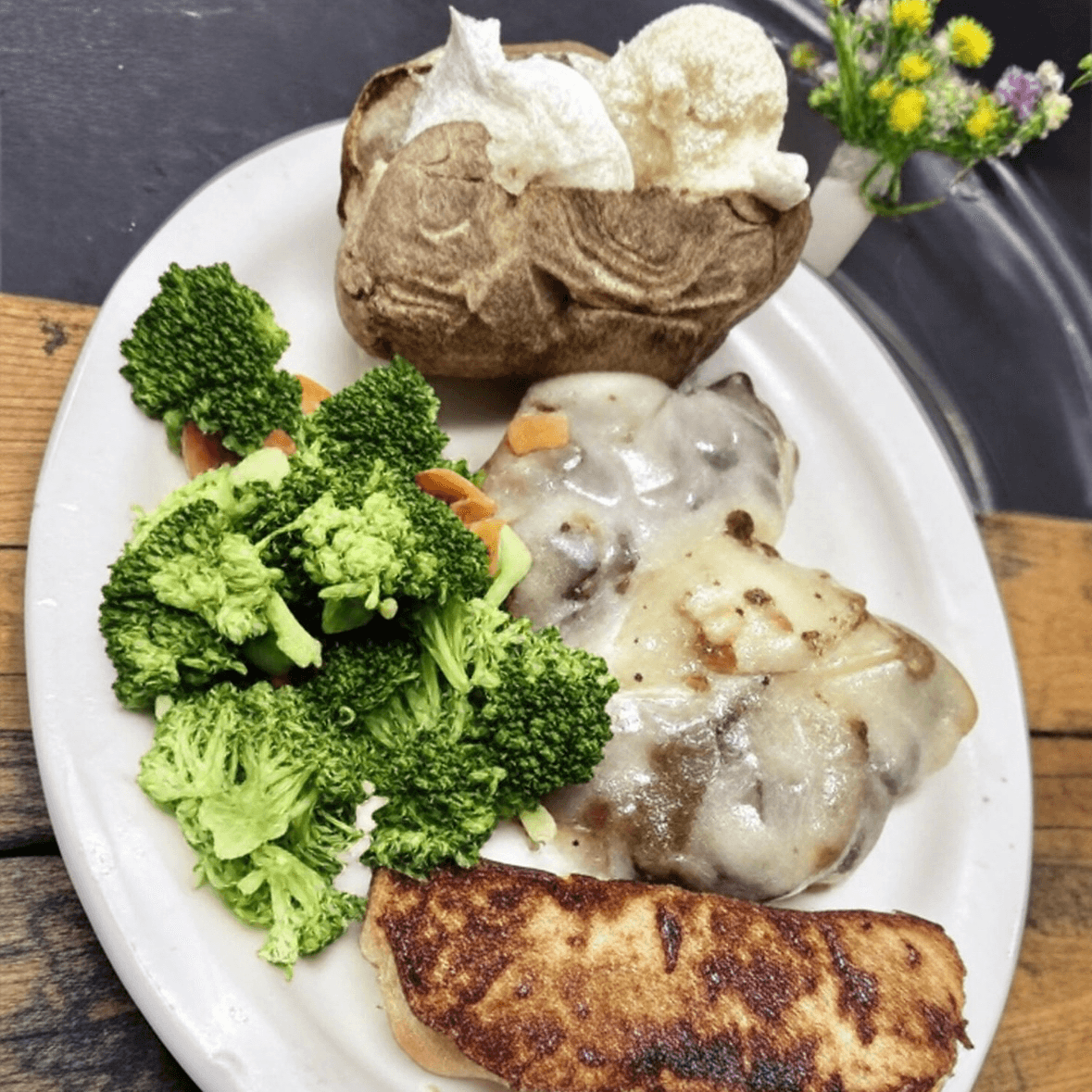 Mushroom Jack Chicken.