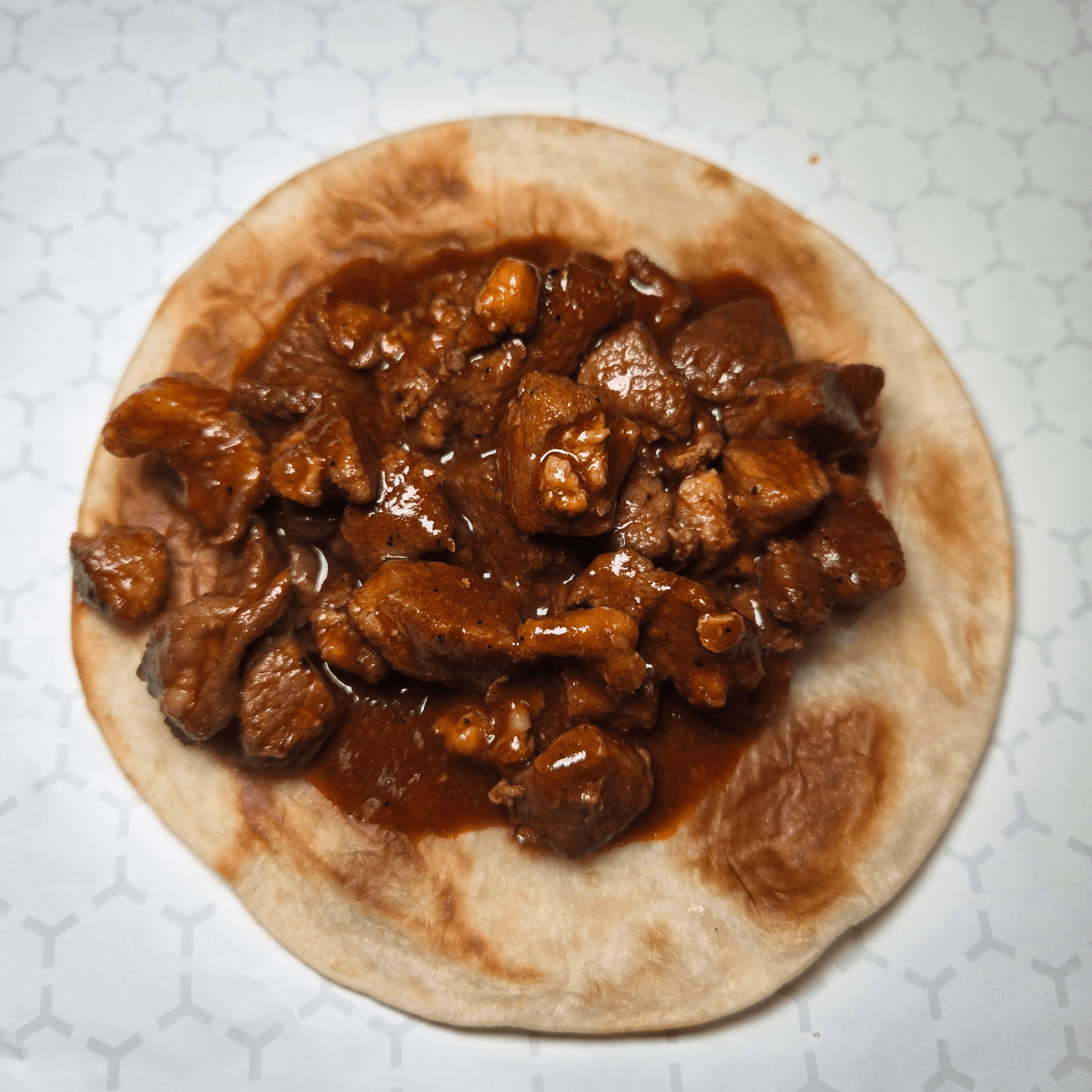 Asado de Puerco Taco.
