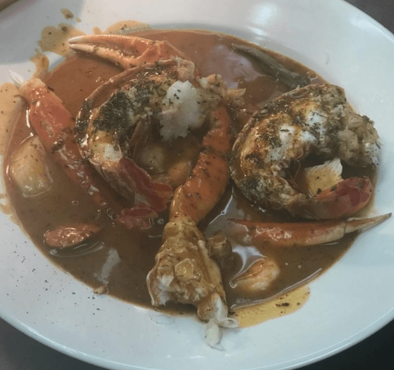 Nita's Seafood Signature Gumbo.