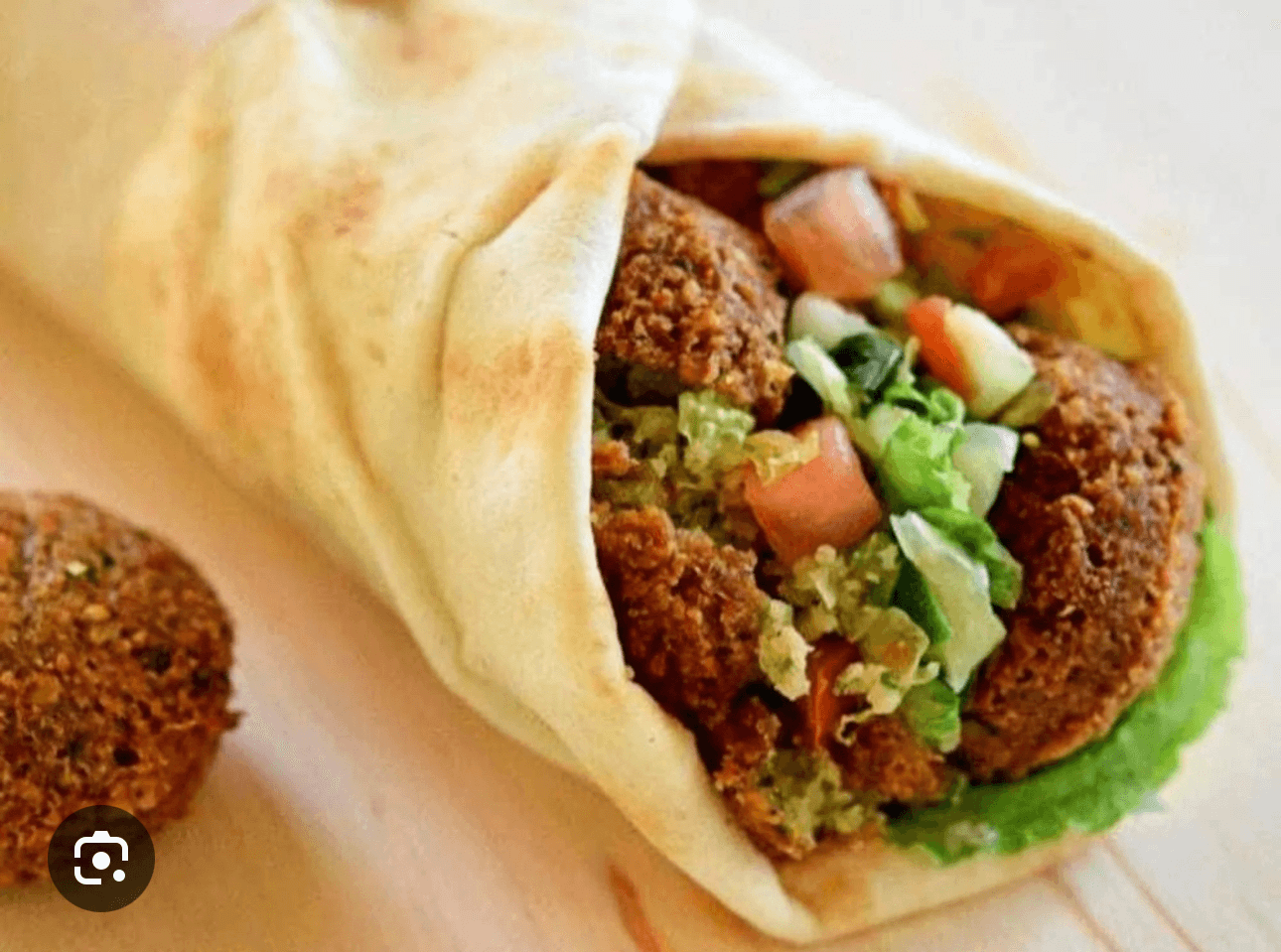 Falafel in Pita.