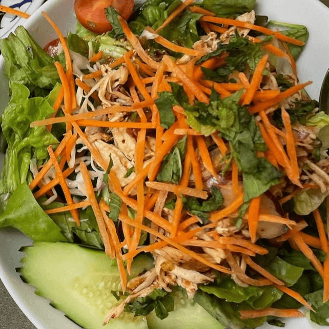 Larb Gai (Spicy Chicken Salad).