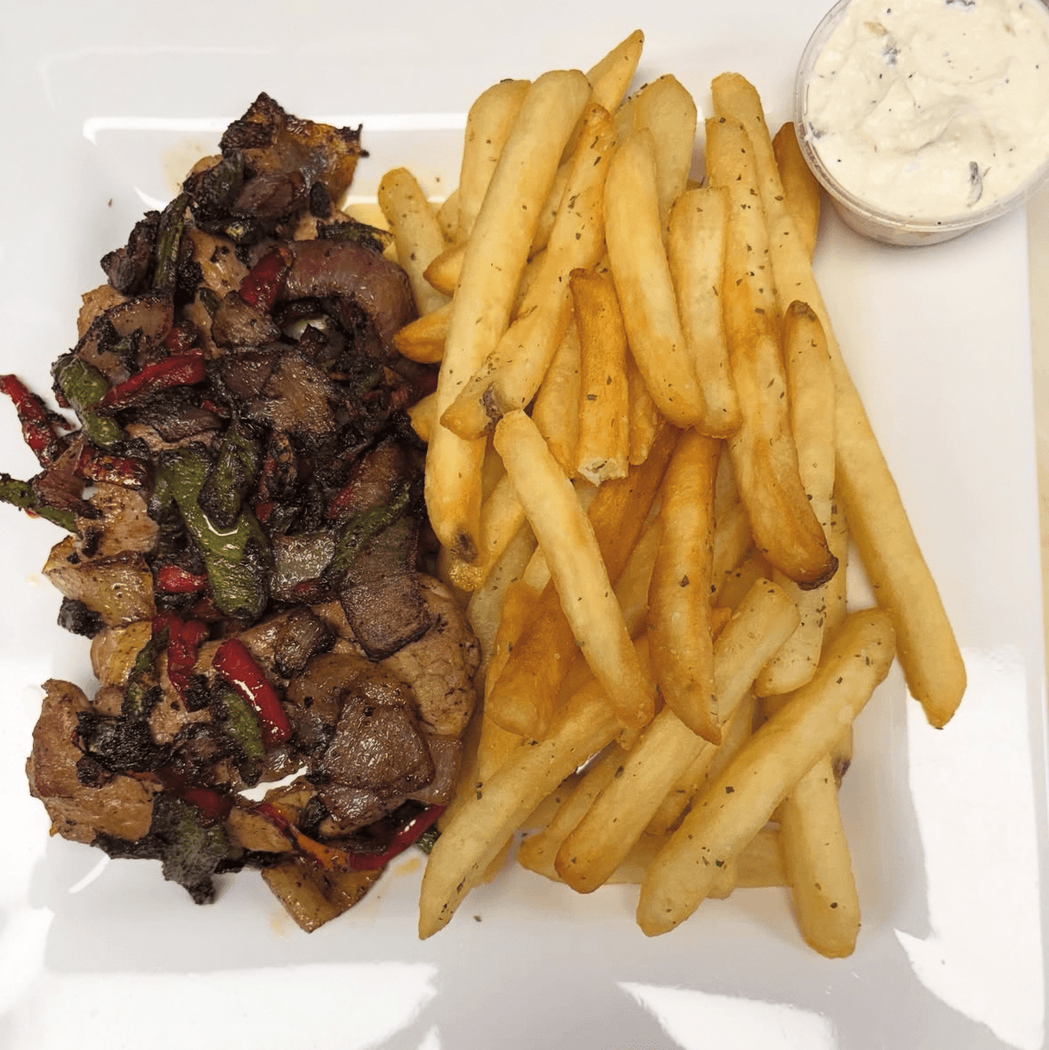 Pork Tenderloin Kebab.