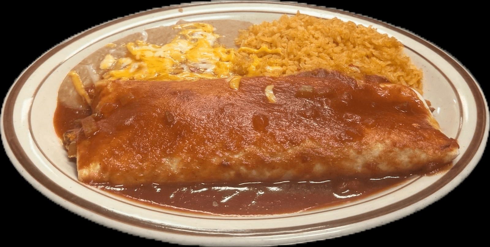 #50  Chorizo Burrito.