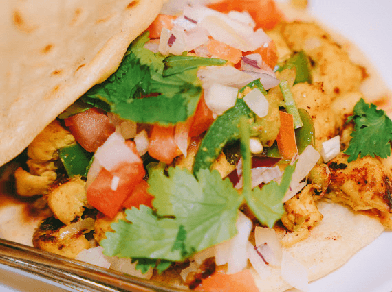 Tacos de Pollo/Grilled Chicken.