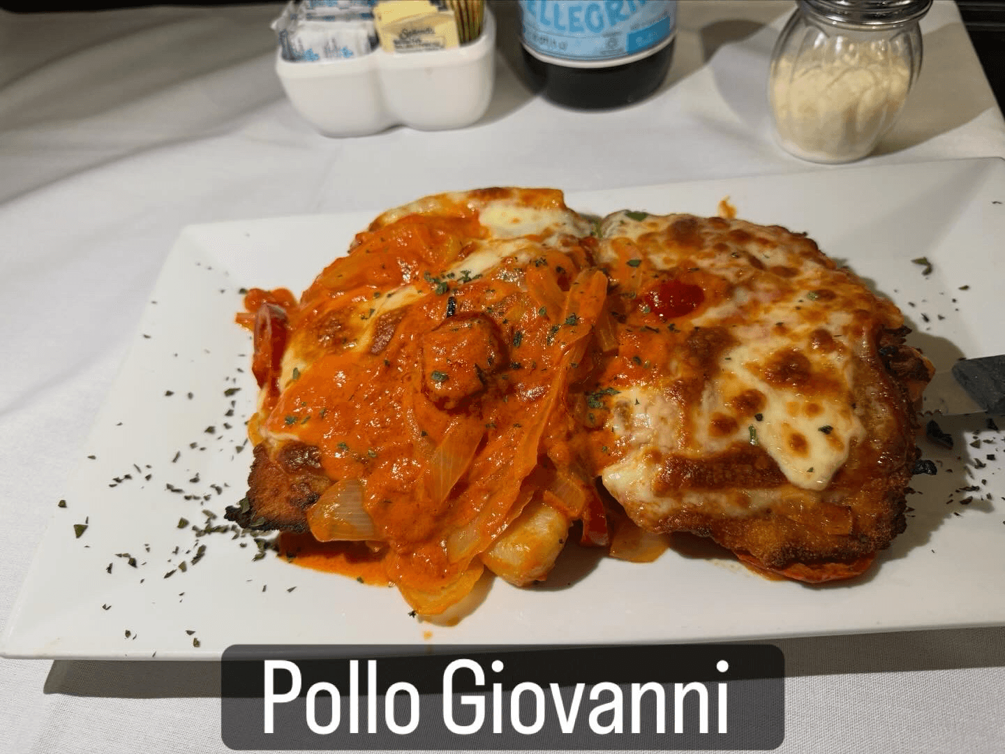 Pollo Giovanni $28.