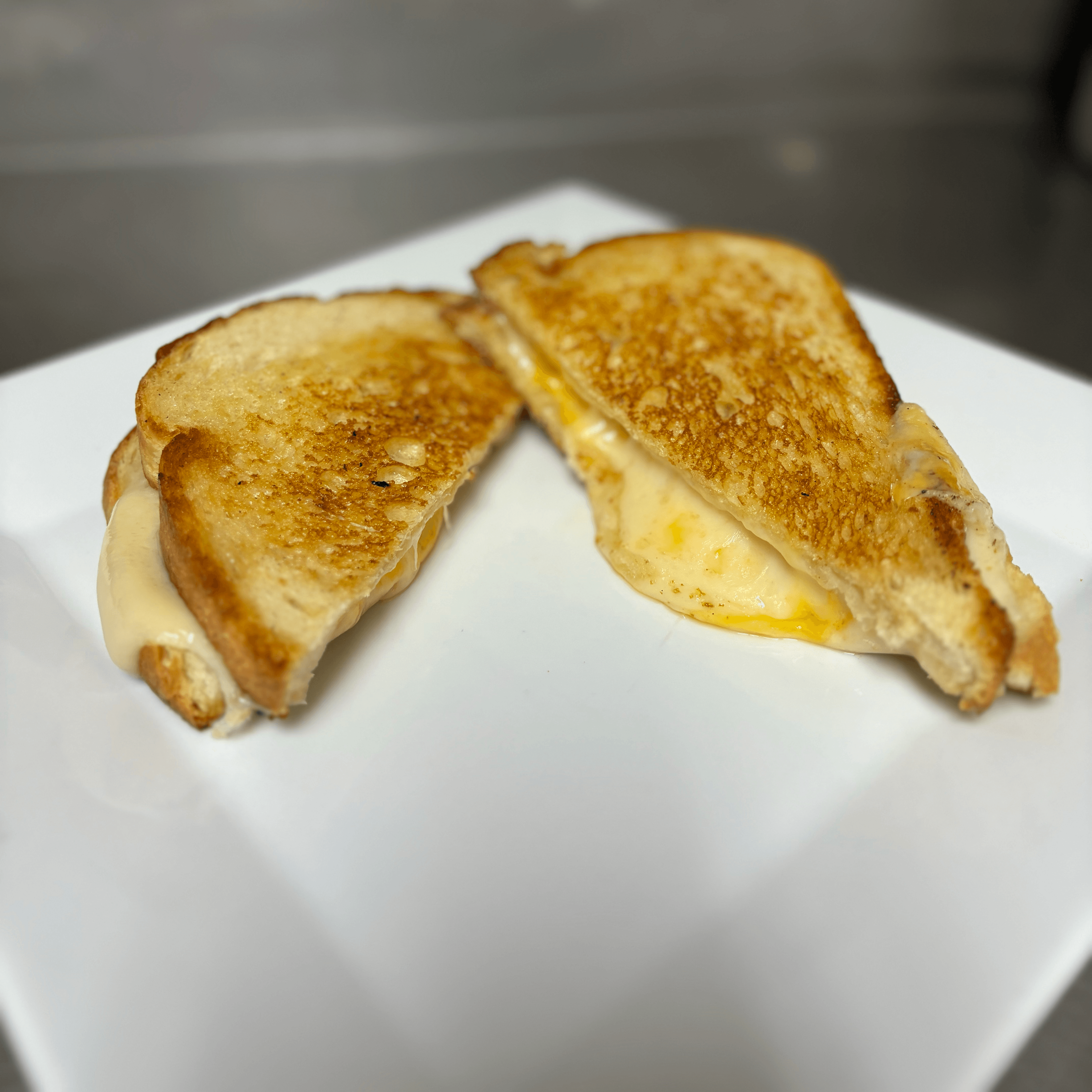 Three Cheese Grill Sandwich.