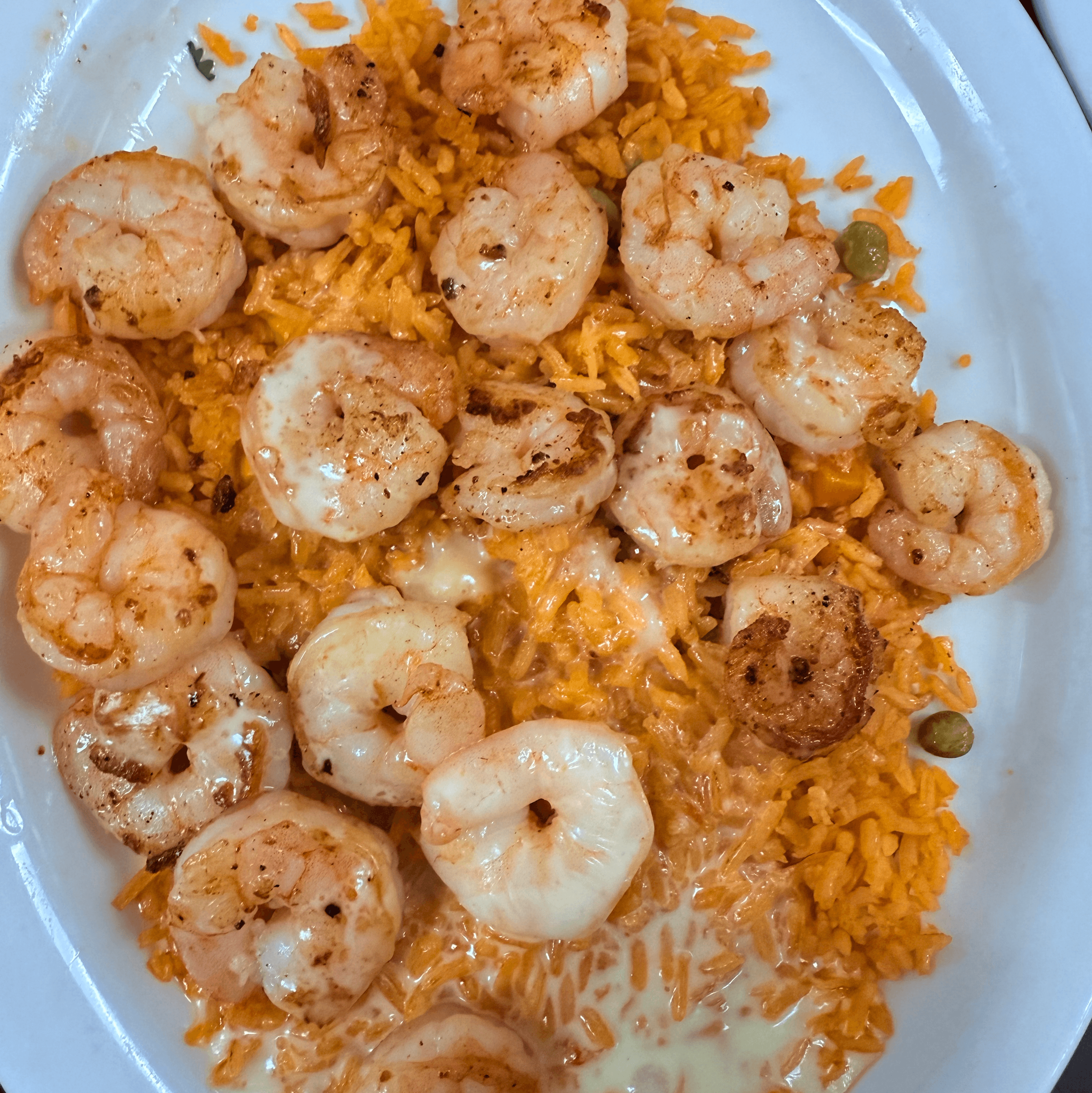 Arroz Con Shrimp.
