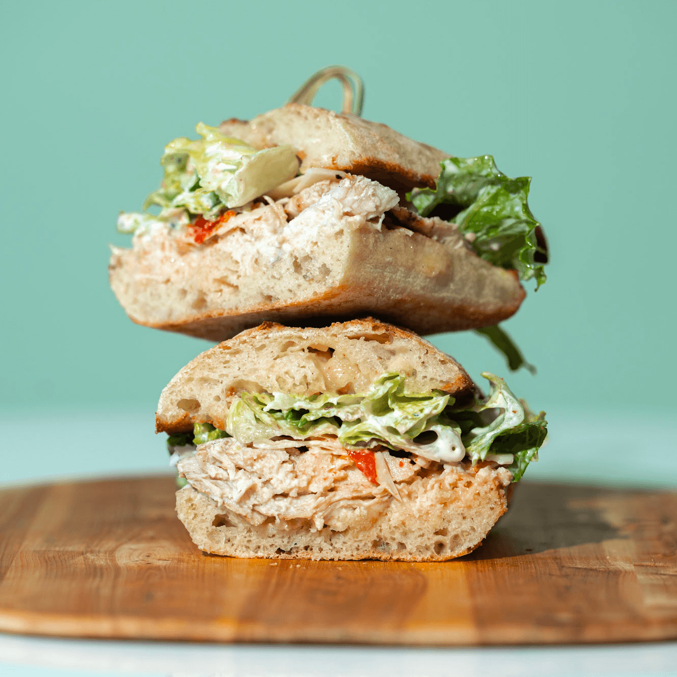 Chicken Caesar Sandwich.