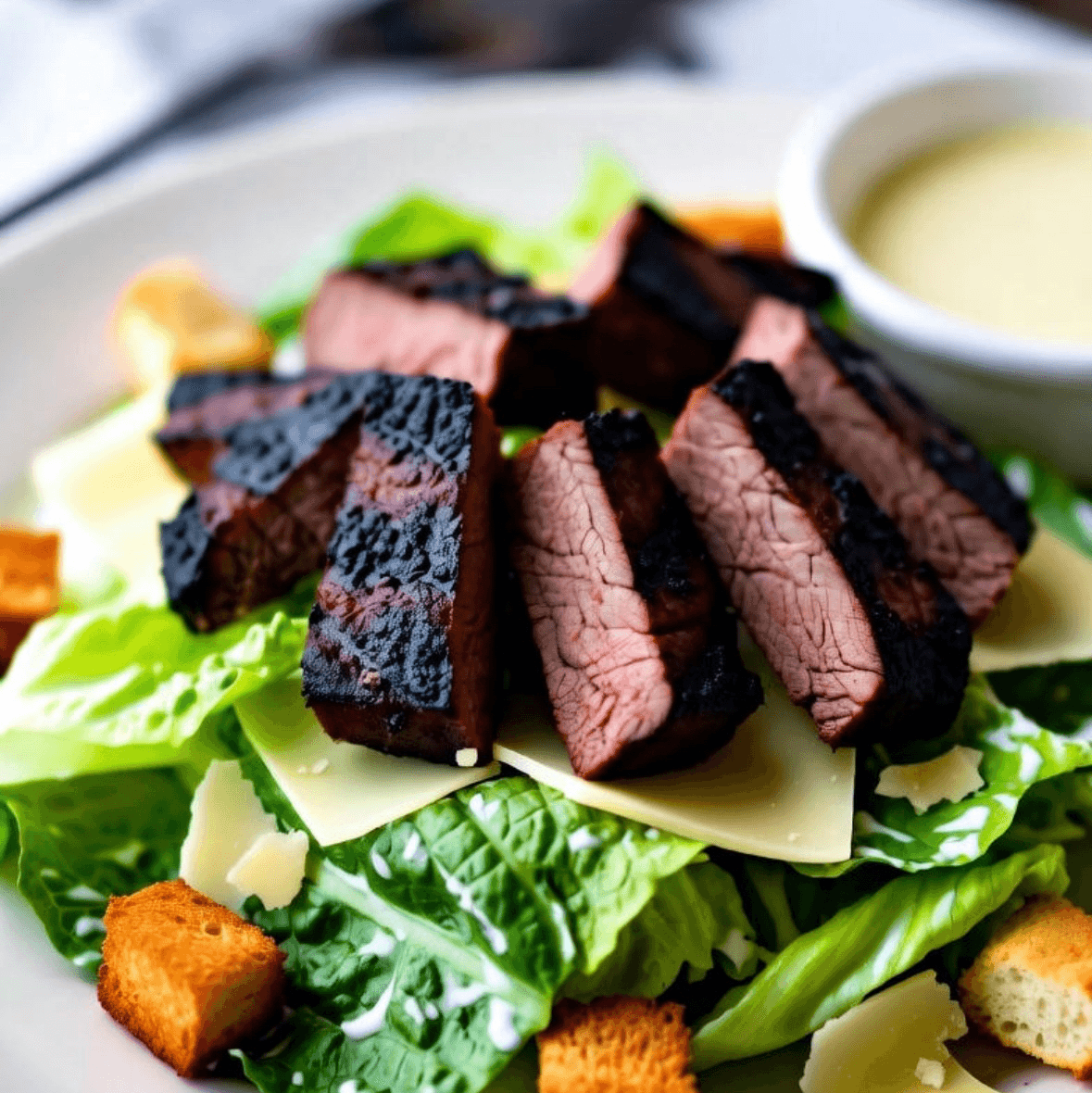 Steak Caesar Salad.