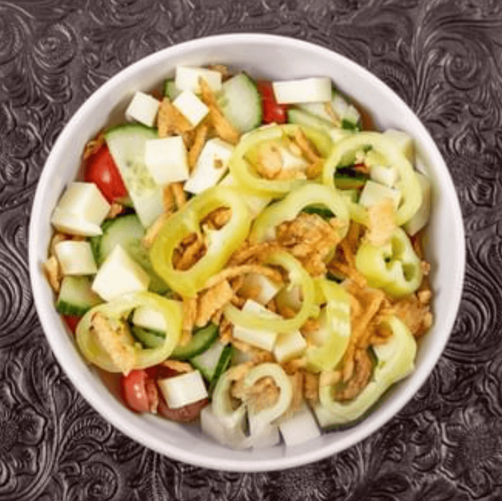 Tomato & Cucumber Salad.