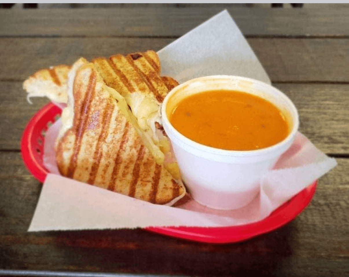Grilled Cheese Panini.