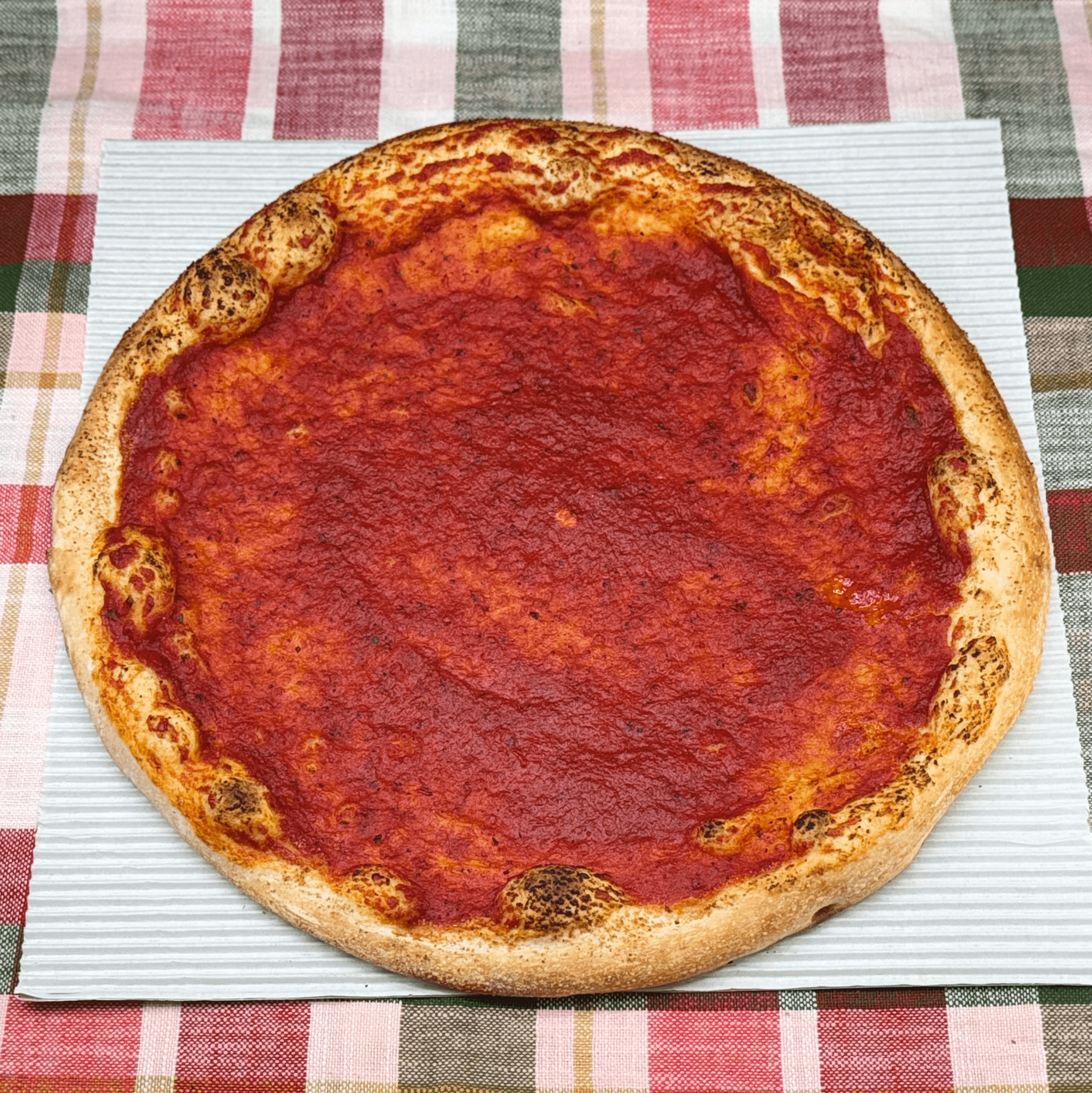 Tomato Pie Pizza 12" Small.