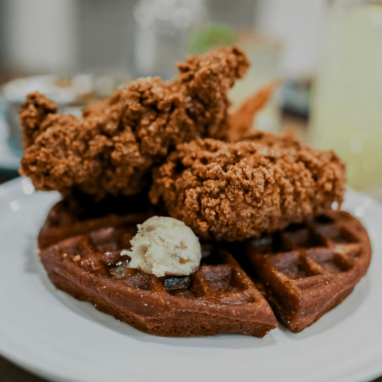Fried Chicken & Waffles.