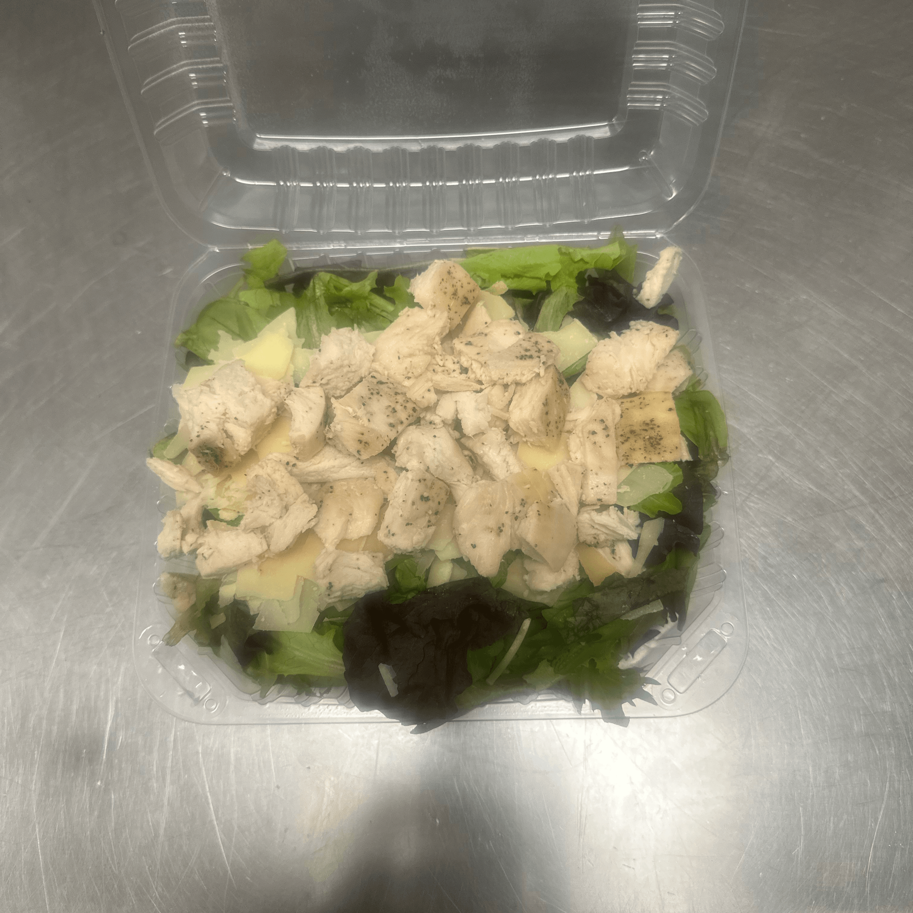 Chicken Caesar Salad.