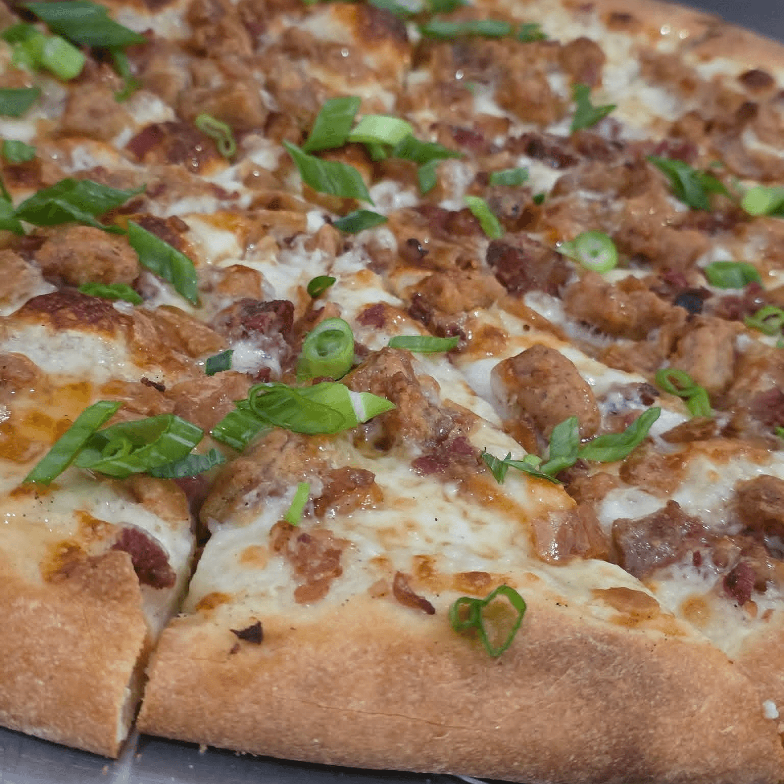 12" Chicken & Waffles.