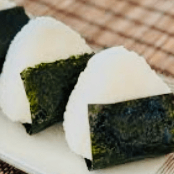 Smoked Salmon Onigiri.