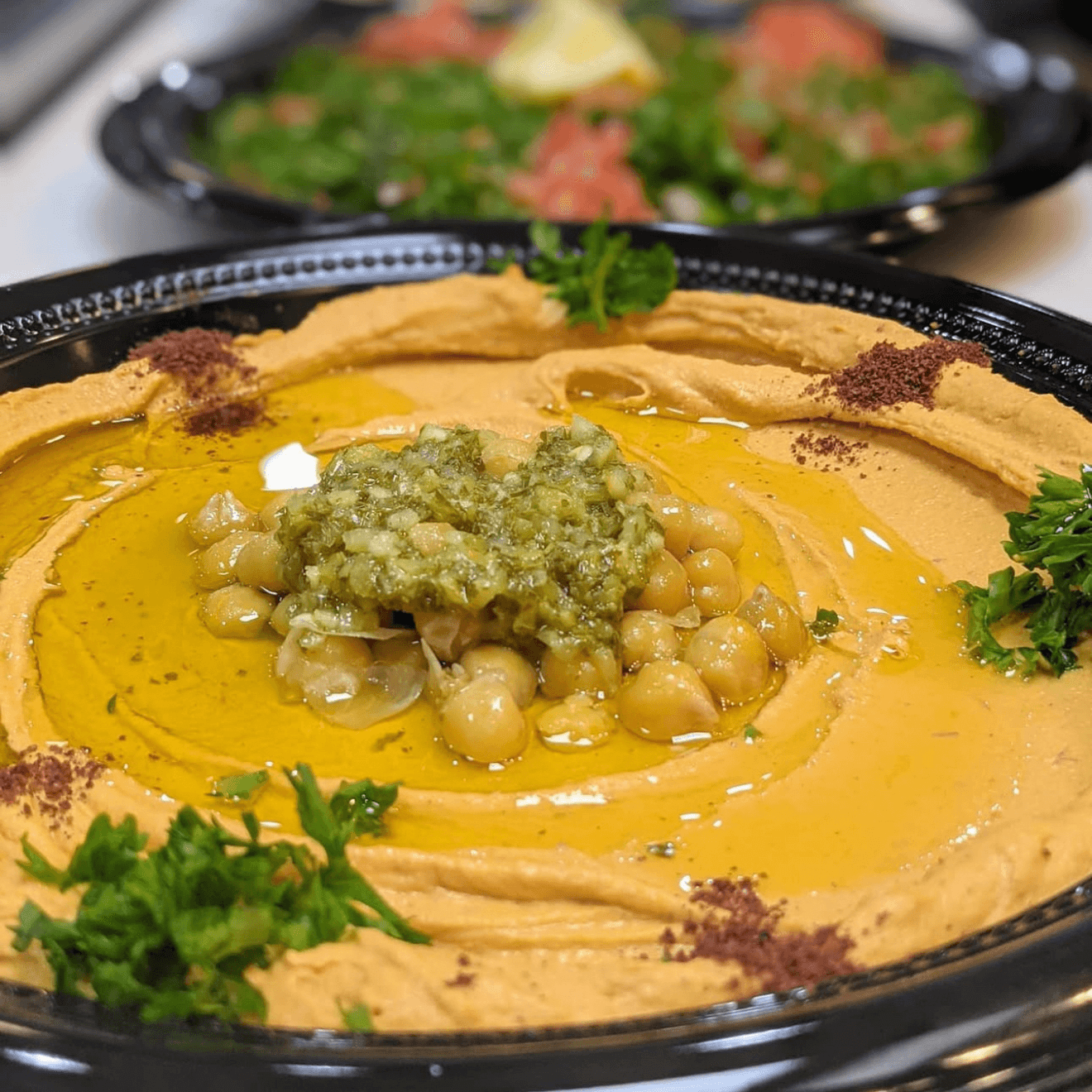 Spicy Hummus.