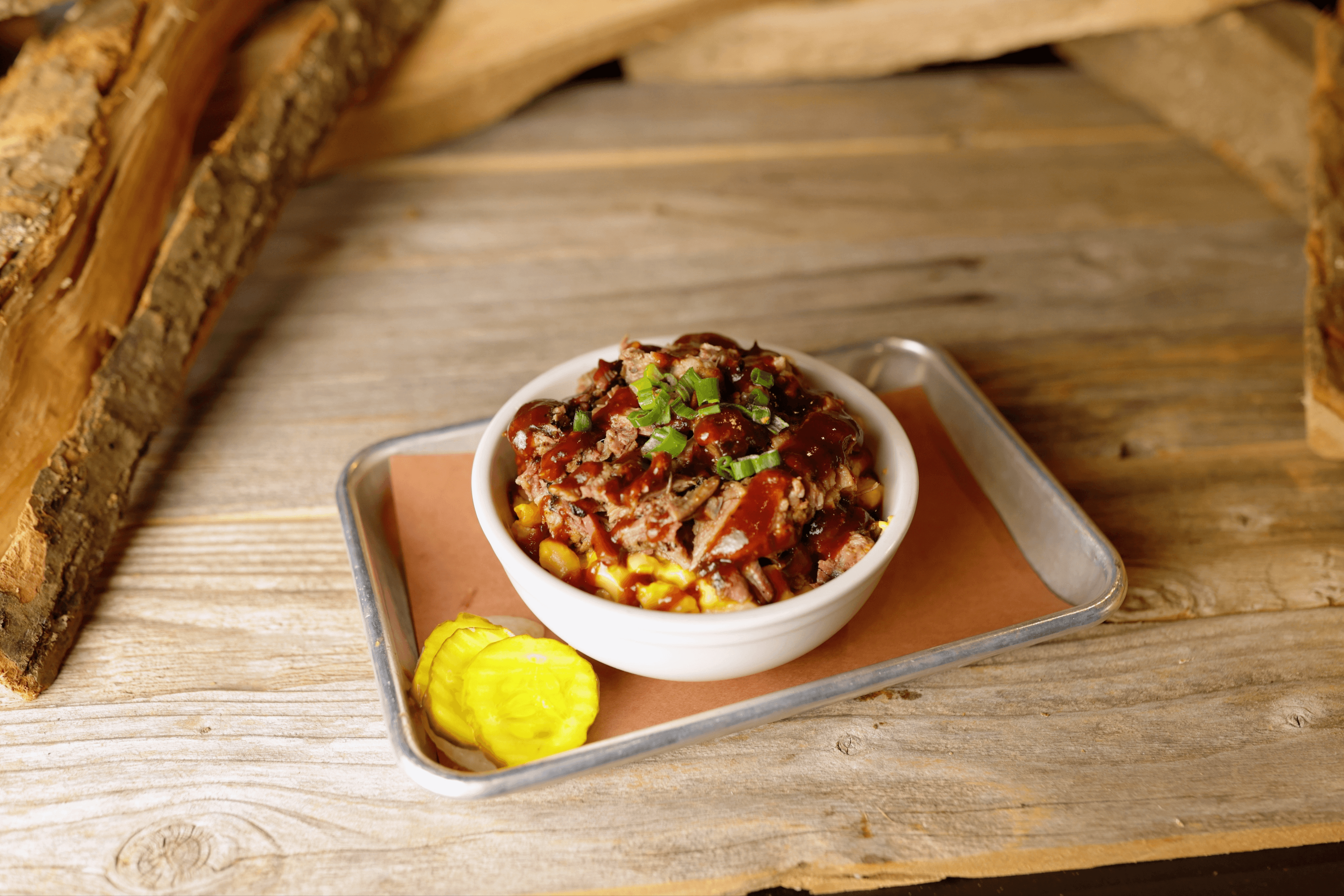 Loaded Mac and Cheese Bowl.