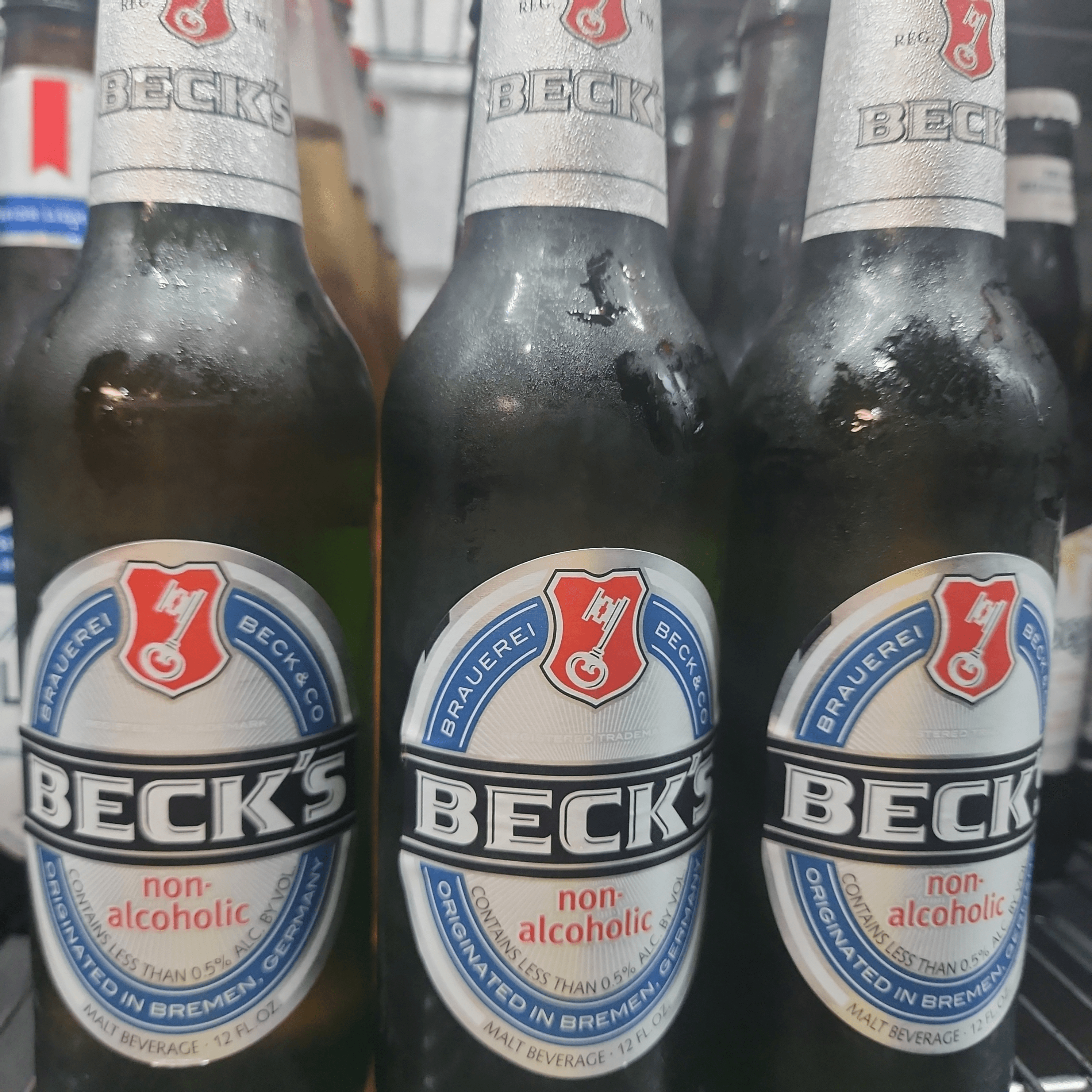 Becks Non-Alcoholic.