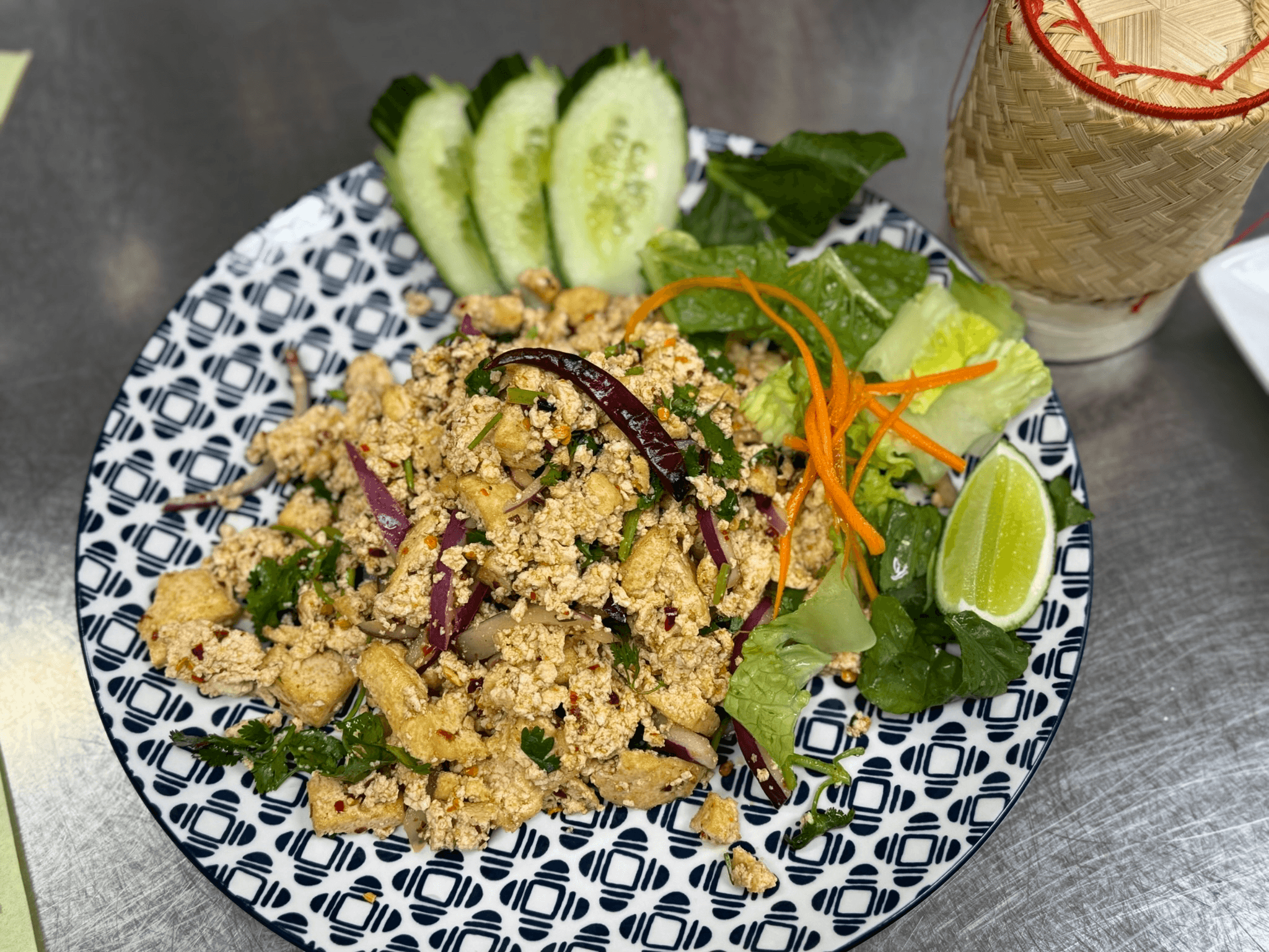 Larb Tofu.