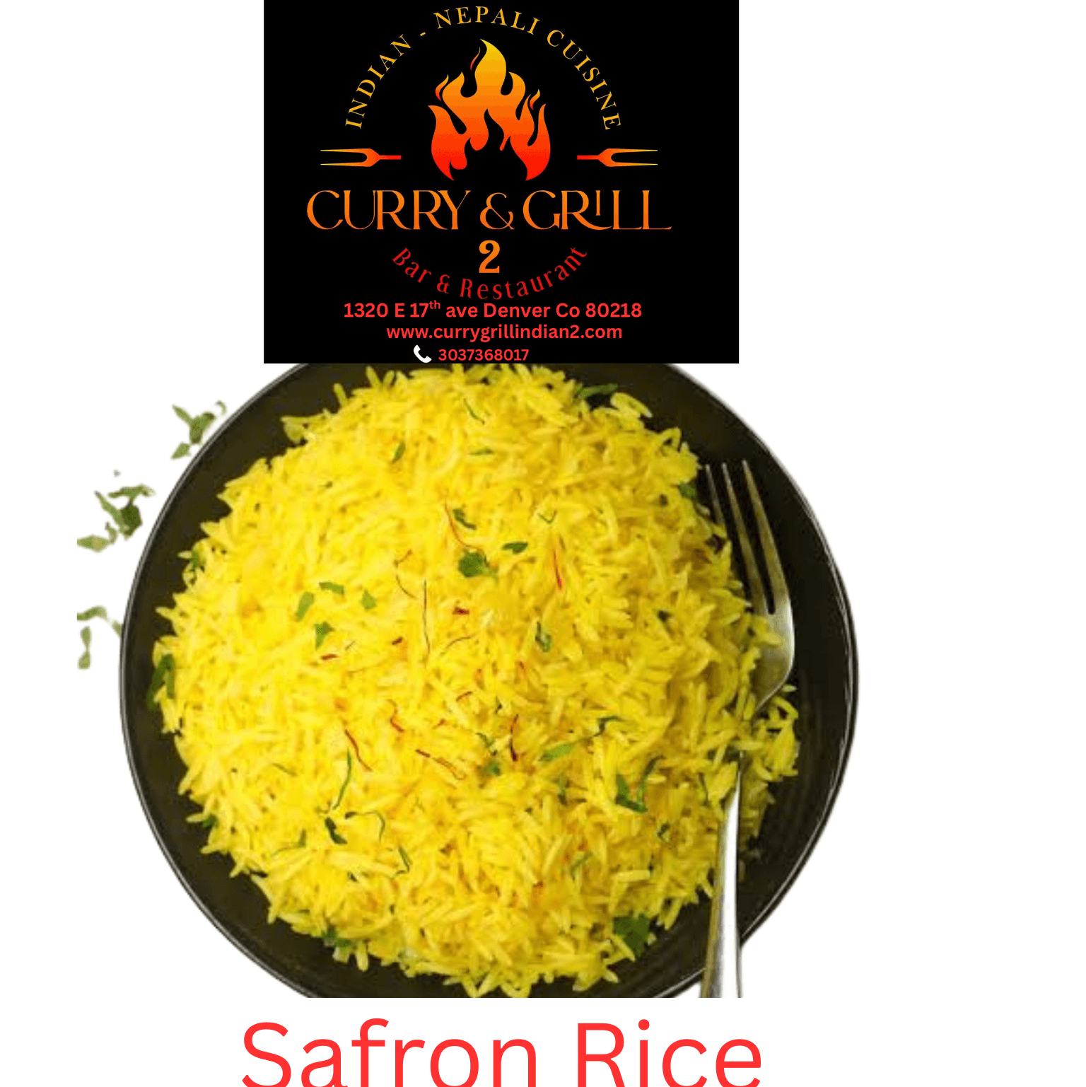 Saffron Rice.