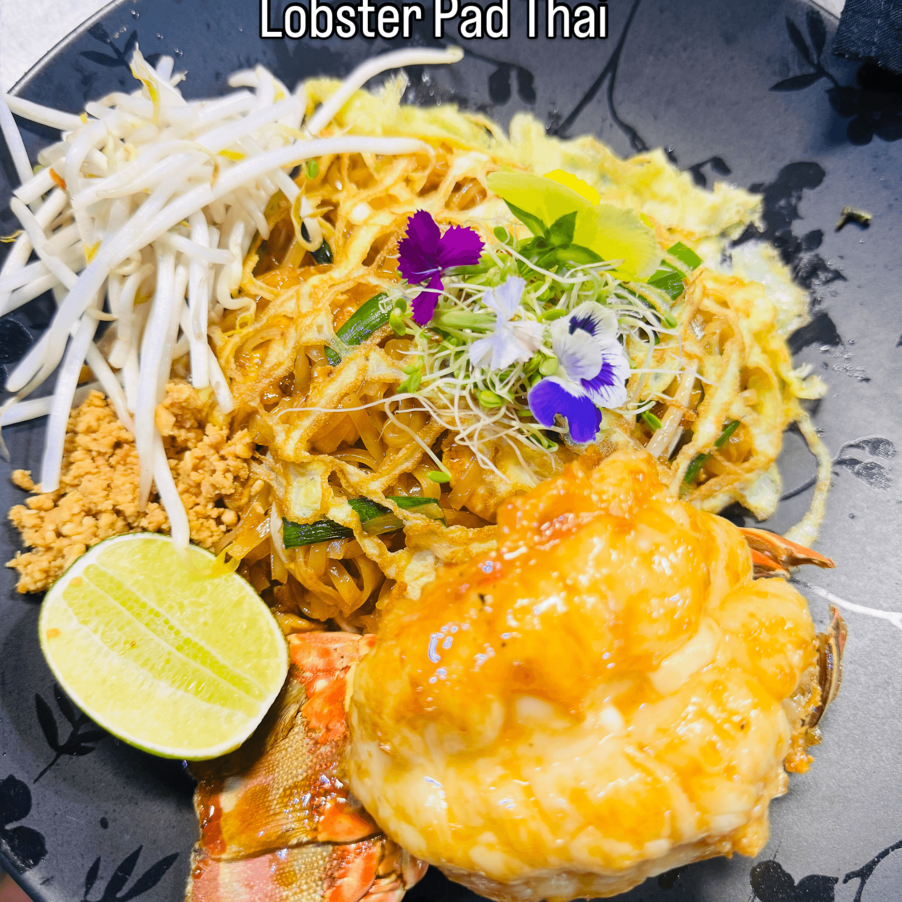 Pan Sear Lobster Pad Thai.