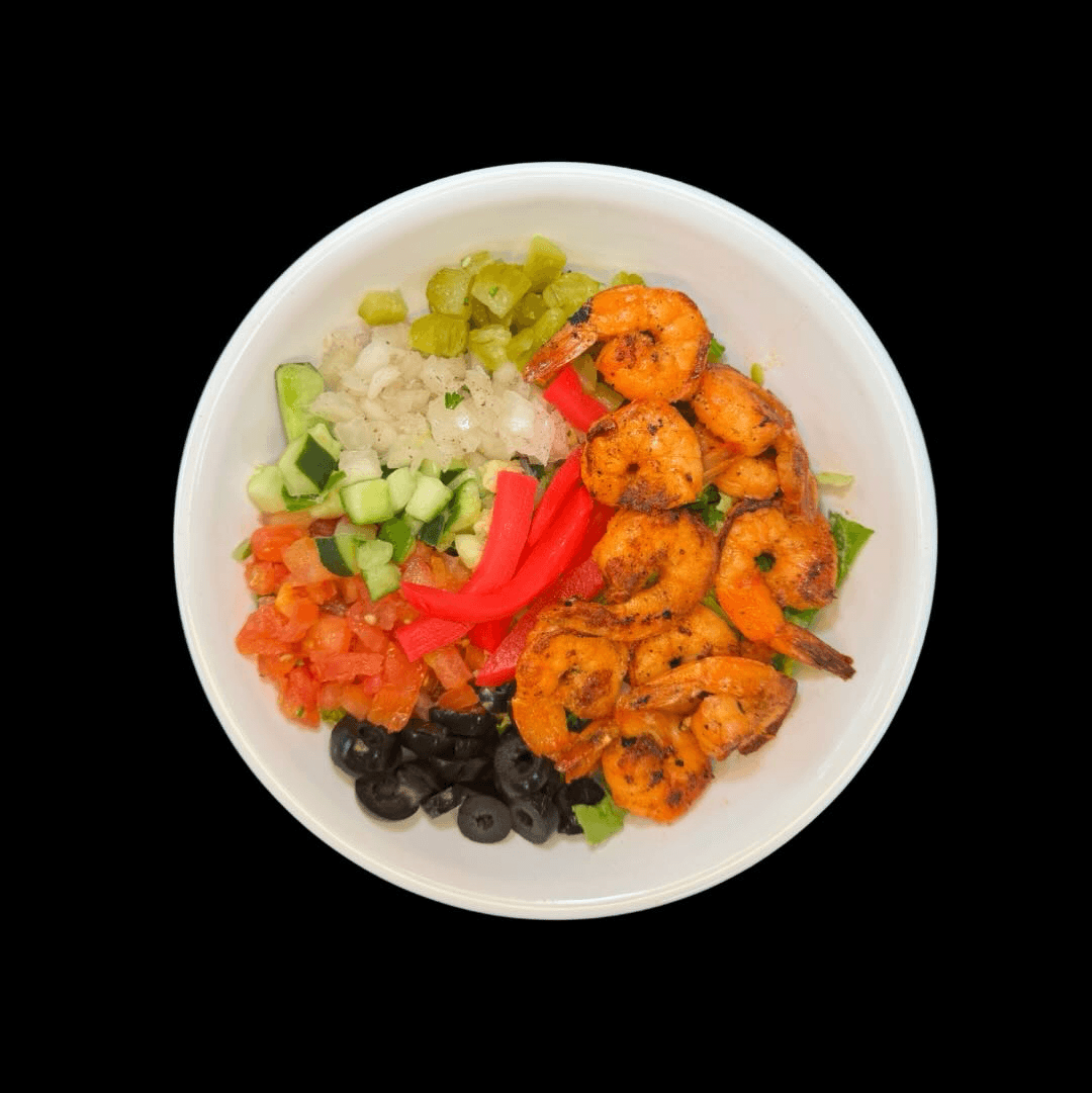Grilled Shrimp Bowl.