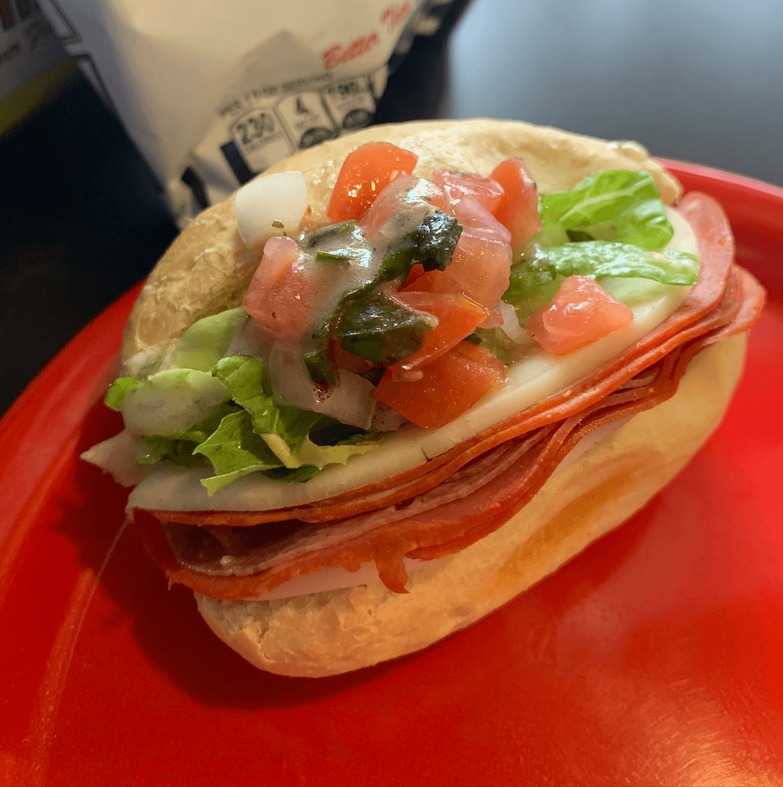 Ham Salami & Cheese.