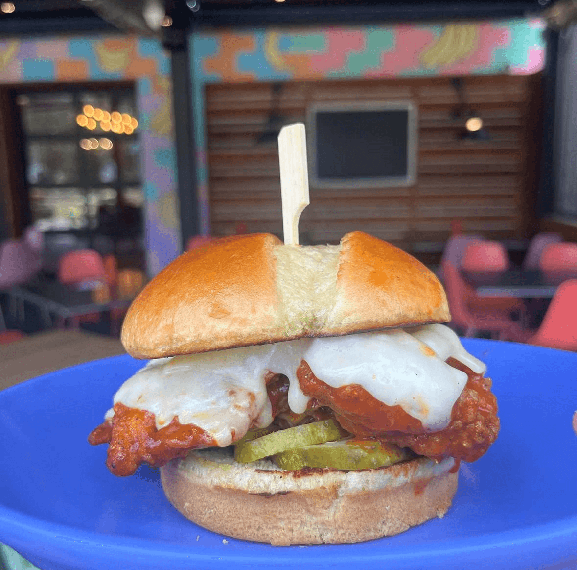 Buffalo Fried Chicken Sandwich.