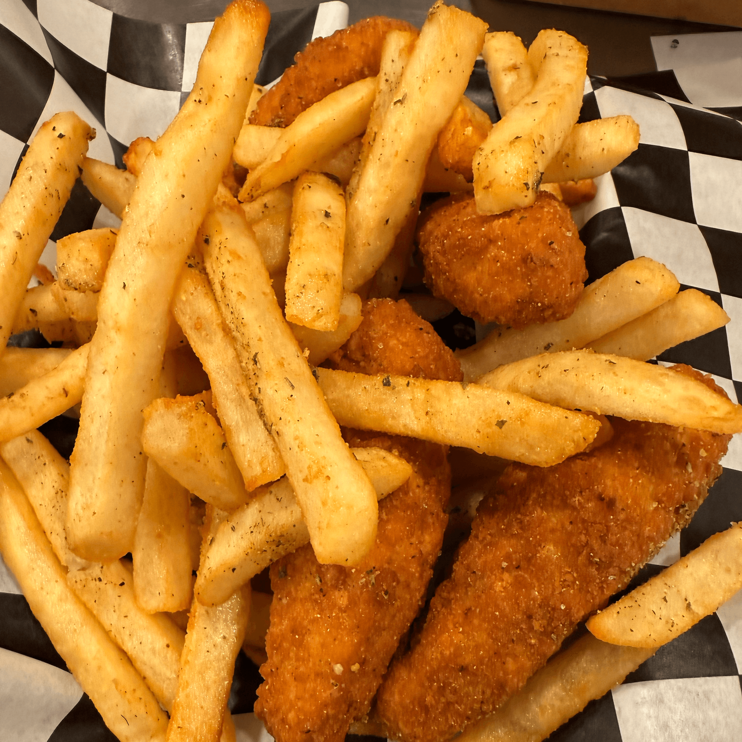 Kids Fingers and Fries.