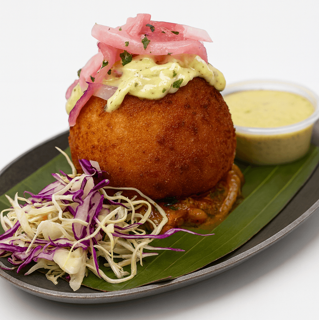 Papa Rellena Hush Style.